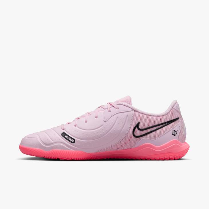 Nike Tiempo Legend 10 Academy IC Indoor Soccer Shoes for Men & Women - Lightweight Pink Foam Design for Comfort & Performance - Perfect for Indoor Training, Futsal & Gym Sessions