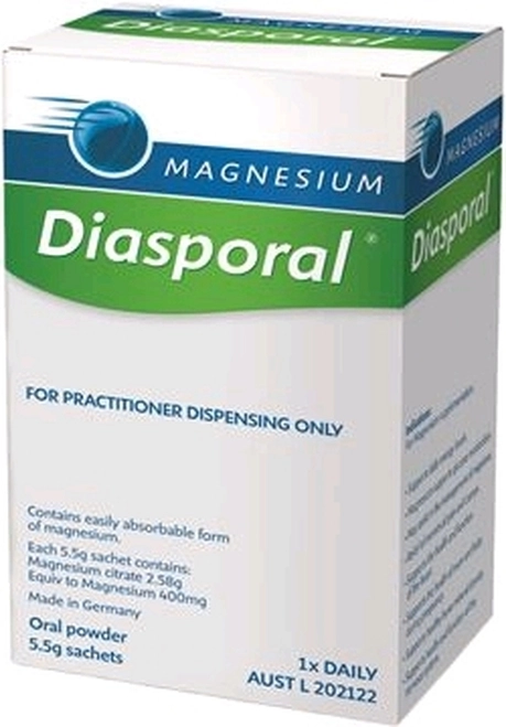 Bio Practica Magnesium Diaporal Oral Powder Supplement - High Absorption Magnesium Citrate for Muscle Recovery, Sleep & Stress Relief - Ideal for Athletes & Active Lifestyles
