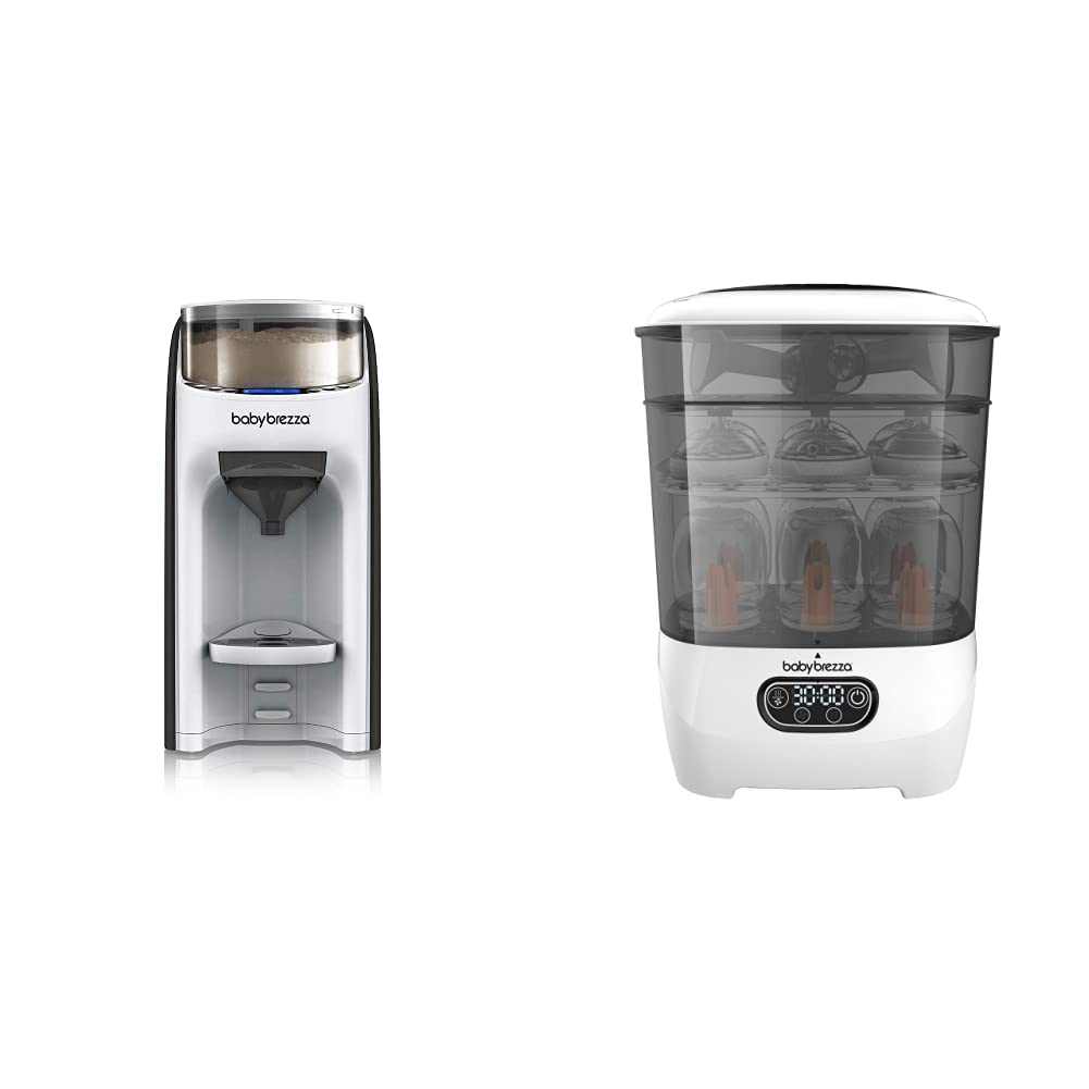 Baby Brezza Formula Pro & Bottle Sterilizer - Perfect for Newborns