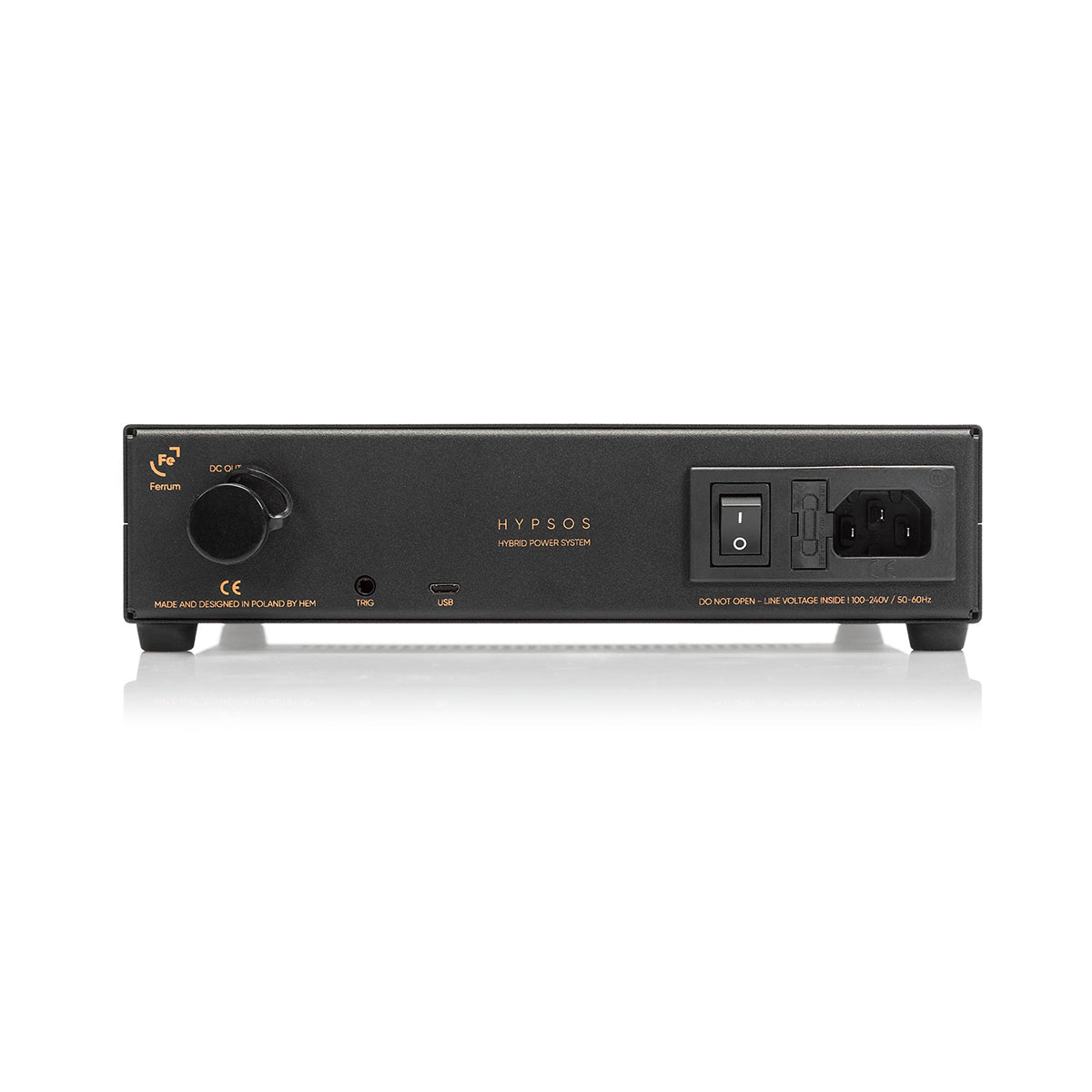 Ferrum Hypsos Single Output Power Supply System - High Precision Audio Power for Studio & Home Use