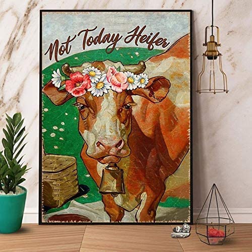 Fun Cow Wooden Jigsaw Puzzle - 1000 PC Challenging Game for Adults & Kids - Party & Family Activity