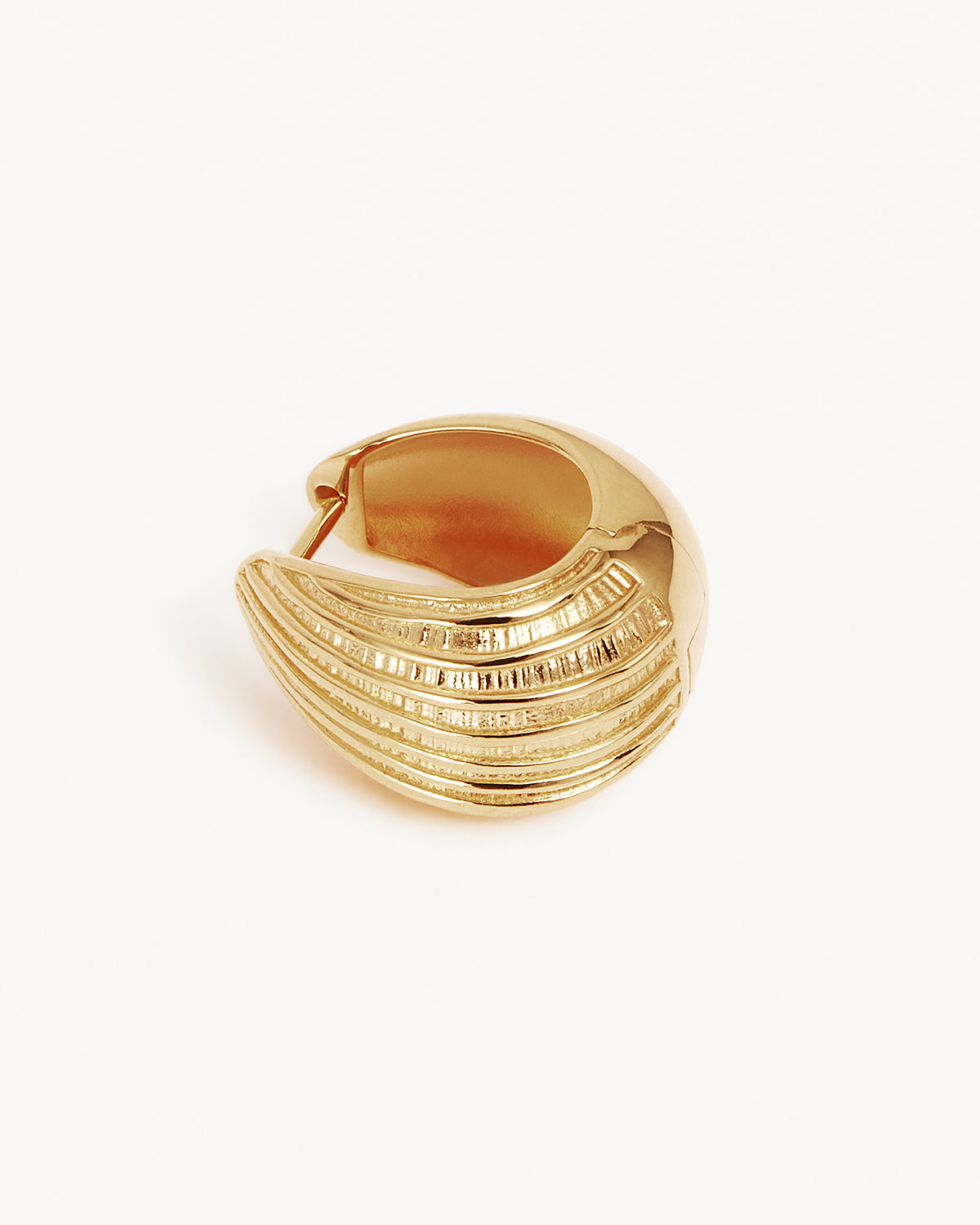 18K Gold Plated Ocean Whisper Hoop Earrings - Elegant Dangle Earrings for Women, Perfect for Parties, Weddings & Everyday Wear