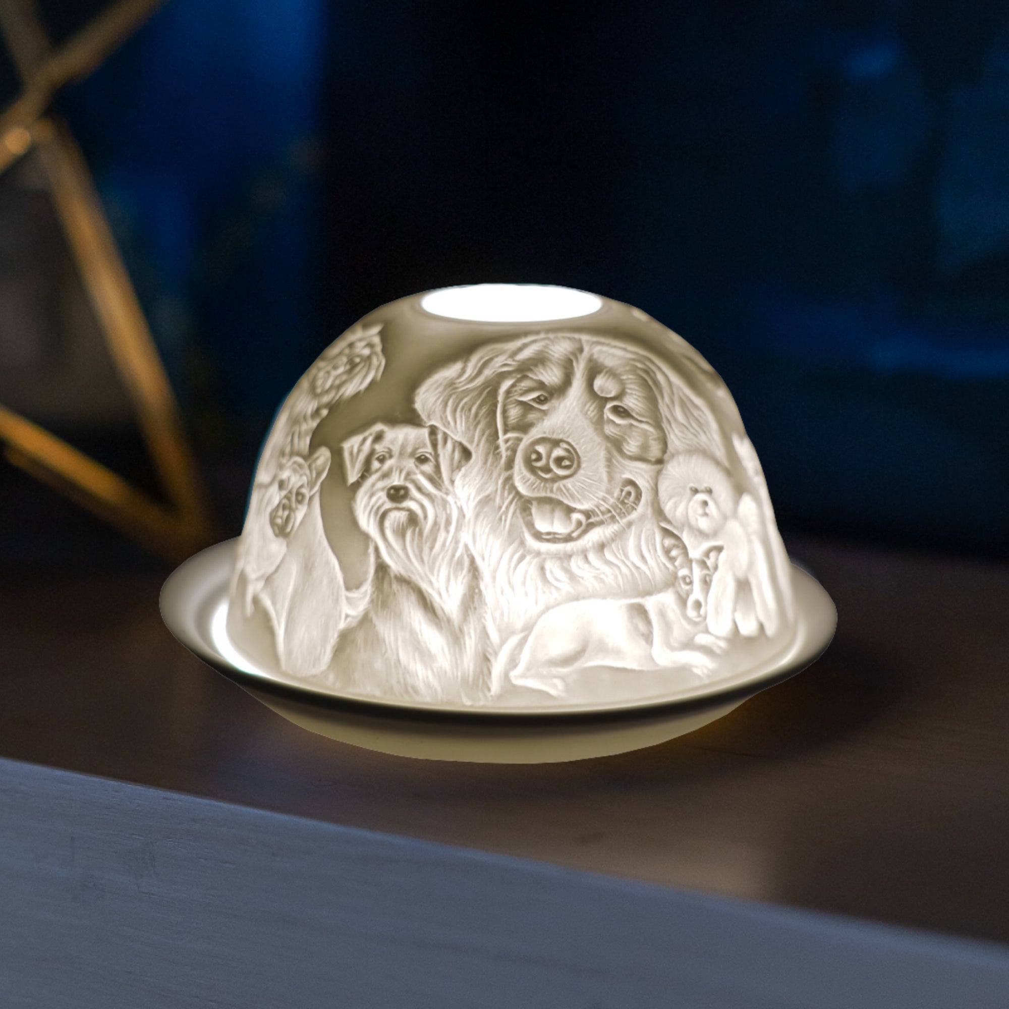 Elegant Candle Holder - Glass Tealight Dome for Home Decor, Wedding, Party & Romantic Ambiance | Perfect for Table Centerpieces, Fireplace, and Outdoor Lighting