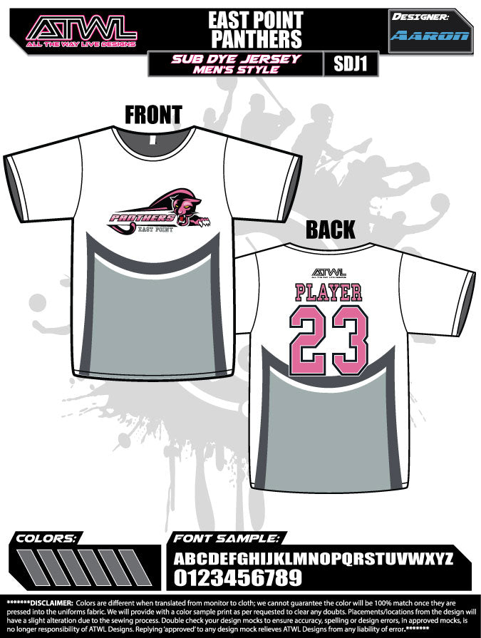 East Point Men's & Youth Basketball Jerseys - Breathable Mesh Sports Jersey for Training & Games - Custom Team Uniforms for Basketball, Soccer & Casual Wear