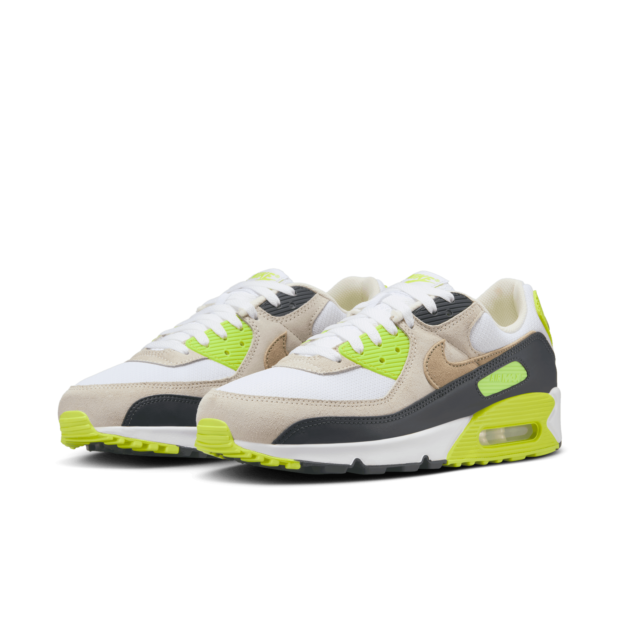 Nike Air Max 90 Cyber Running Shoes - Men's & Women's Retro Sneakers for Casual Wear, Gym & Street Fashion