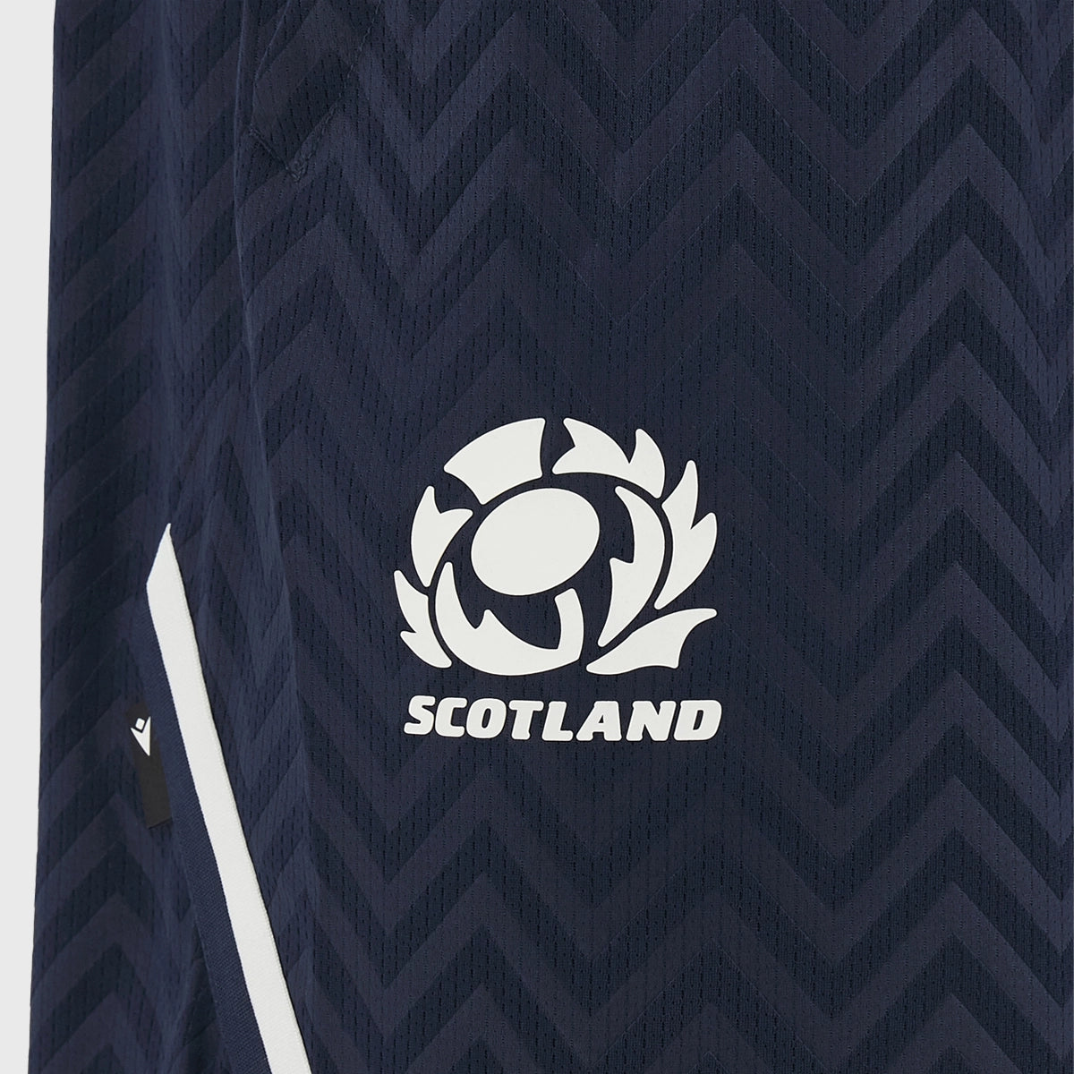 Scotland Rugby Basketball Shorts for Men - Macron Navy Blue Athletic Shorts - Perfect for Rugby, Basketball, Gym & Casual Wear