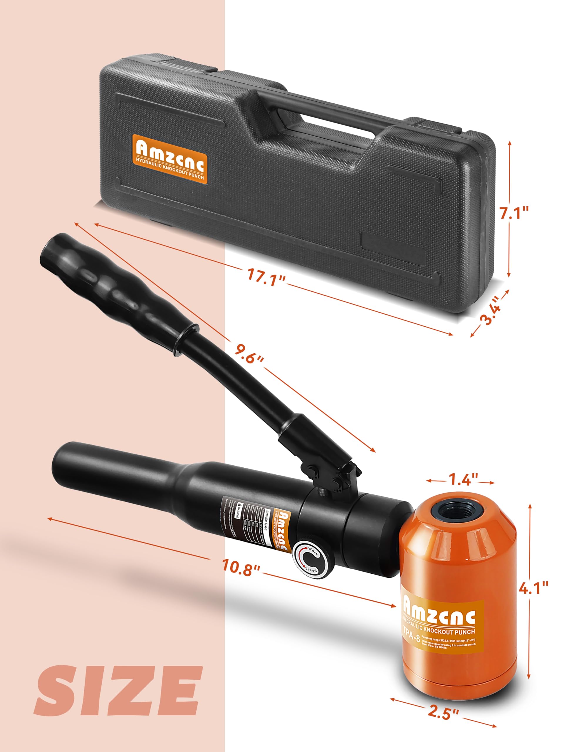 **Hydraulic Knockout Punch Kit 1/2
