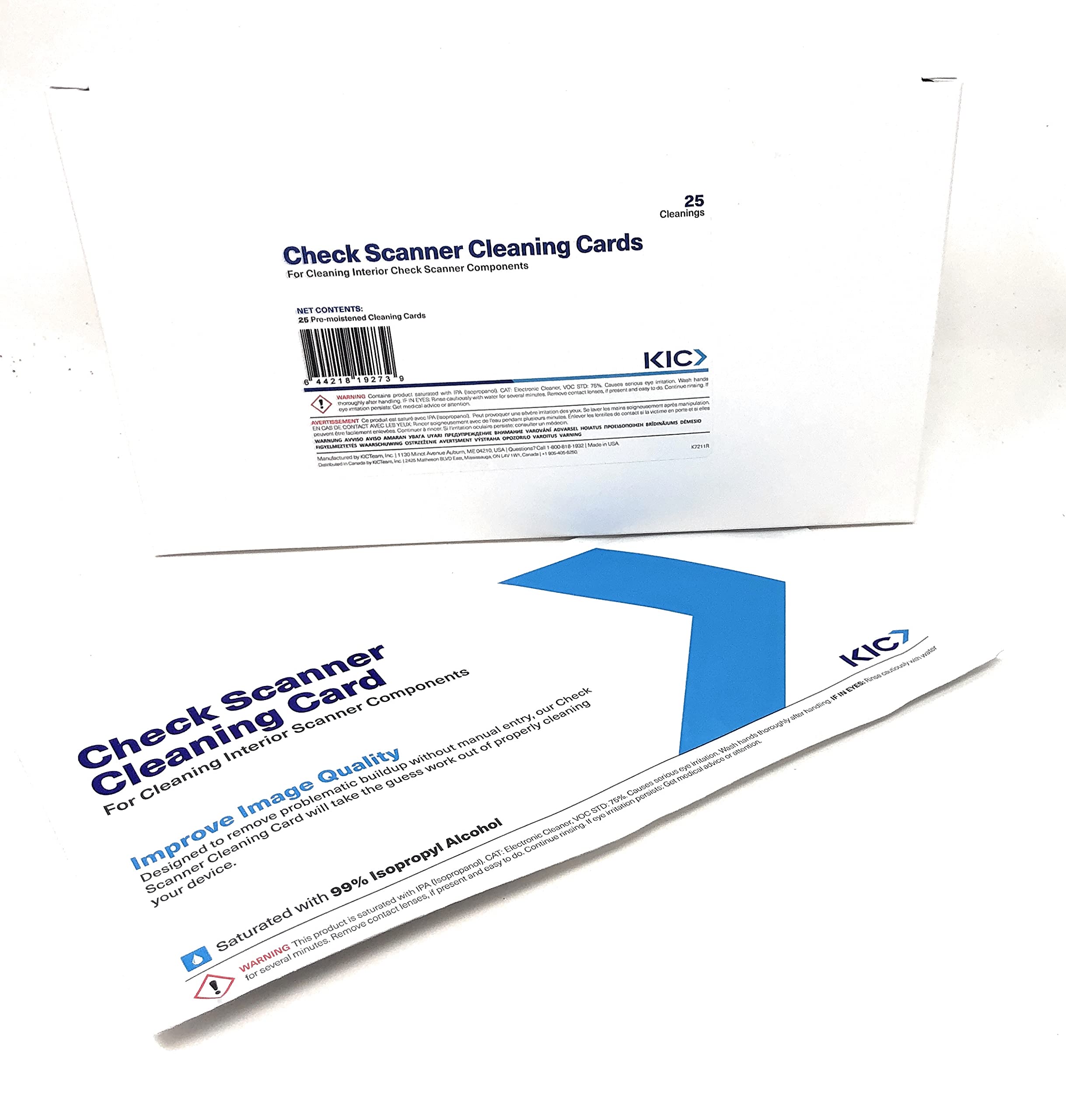 150 Check Scanner Cleaning Cards - Remove Dust & Debris for Smooth Operation | Perfect for Banks, Offices & Retail Stores