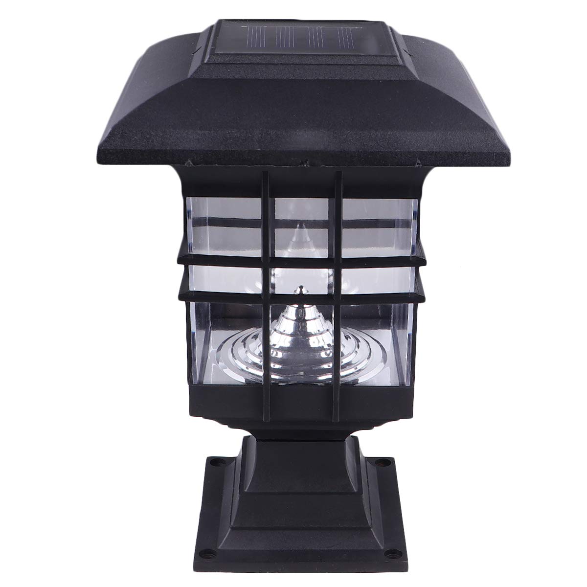 OSALADI 2-in-1 Solar Powered Outdoor Lights with Ground Stake - Waterproof Garden Solar Lights for Pathway, Yard & Landscape Lighting | Weatherproof Solar Lamp for Patio, Deck, Driveway & Walkway