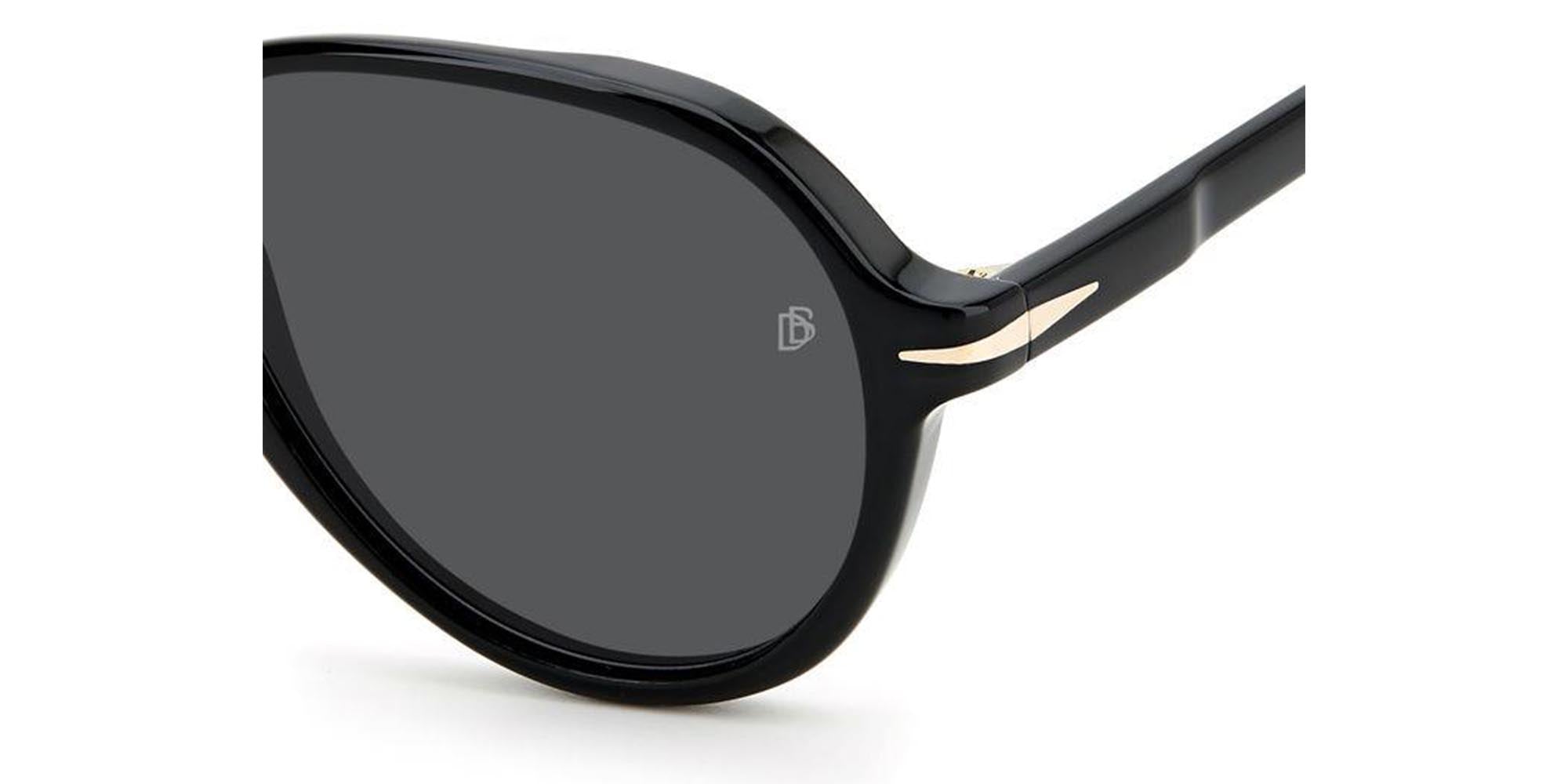 David Beckham DB7079/S Men's Sunglasses - Polarized UV Protection Aviator Style for Driving, Outdoor Sports & Fashion