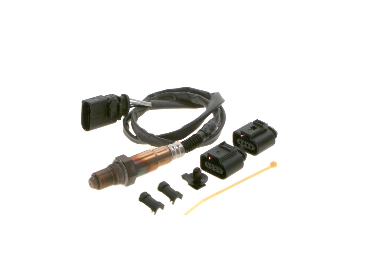 Bosch Oxygen Sensor for Audi Porsche Skoda VW 1.4-5.2L Engine (2003-2015 Models) - 750mm Length - Improve Fuel Efficiency & Reduce Emissions - Perfect for City Driving & Highway Commutes
