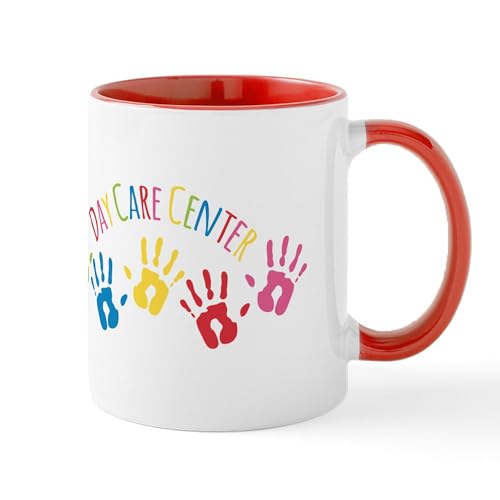 White/Red Inside - Day Care Center Mugs