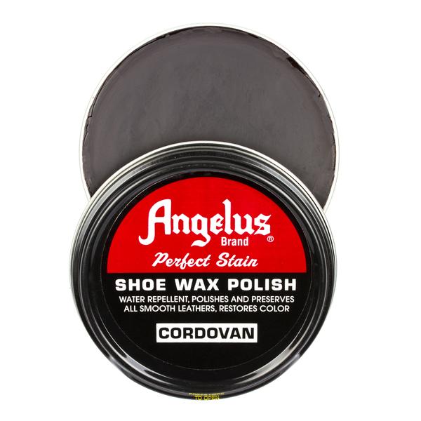 ANGELUS Premium Shoe Wax Polish - Leather Care & Shine for Dress Shoes, Boots & Accessories | Perfect for Formal Events, Work & Daily Shoe Maintenance