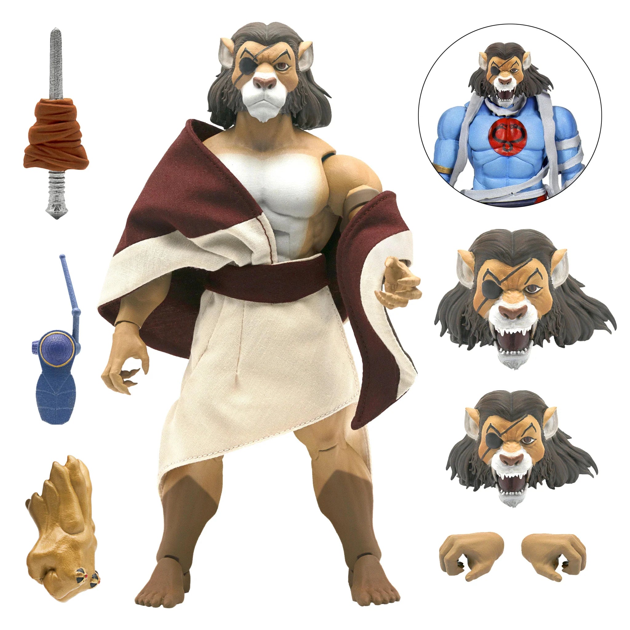 ThunderCats ULTIMATES! Pumm-Ra Action Figure - Premium Collectible Toy for Fans, Gift for ThunderCats Lovers - Perfect for Display, Cosplay, and Role-Playing Scenes