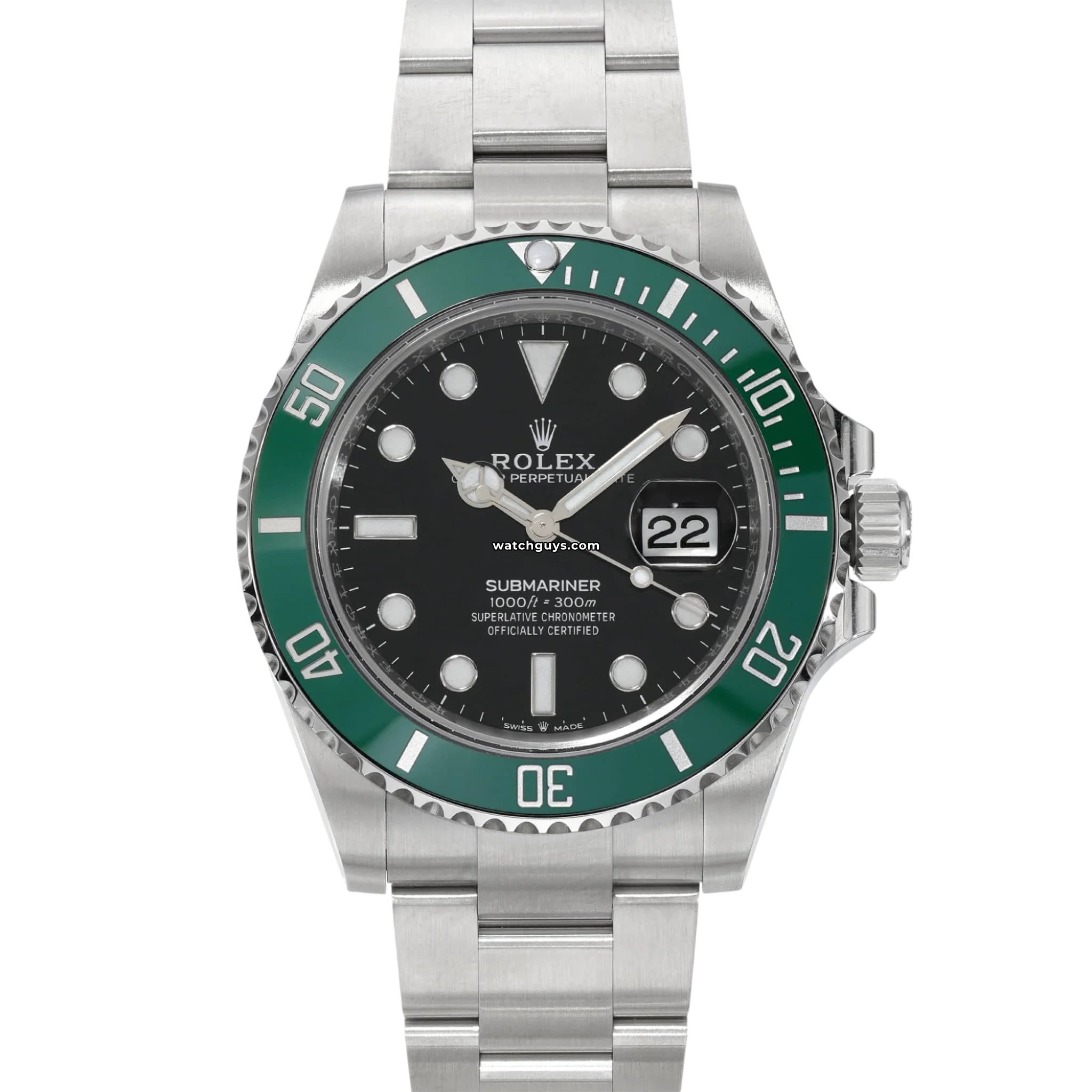 Rolex Submariner 126610LV Starbucks Green Bezel Men's Luxury Watch - Perfect for Diving, Business Meetings & Special Occasions