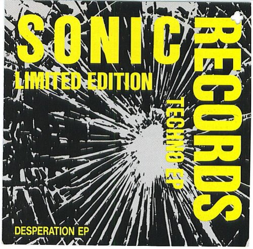 Sonic Records Limited Edition: Desperation EP - Vinyl Record for Music Collectors & Audiophiles - Perfect for Home Listening, DJ Sets & Gifts