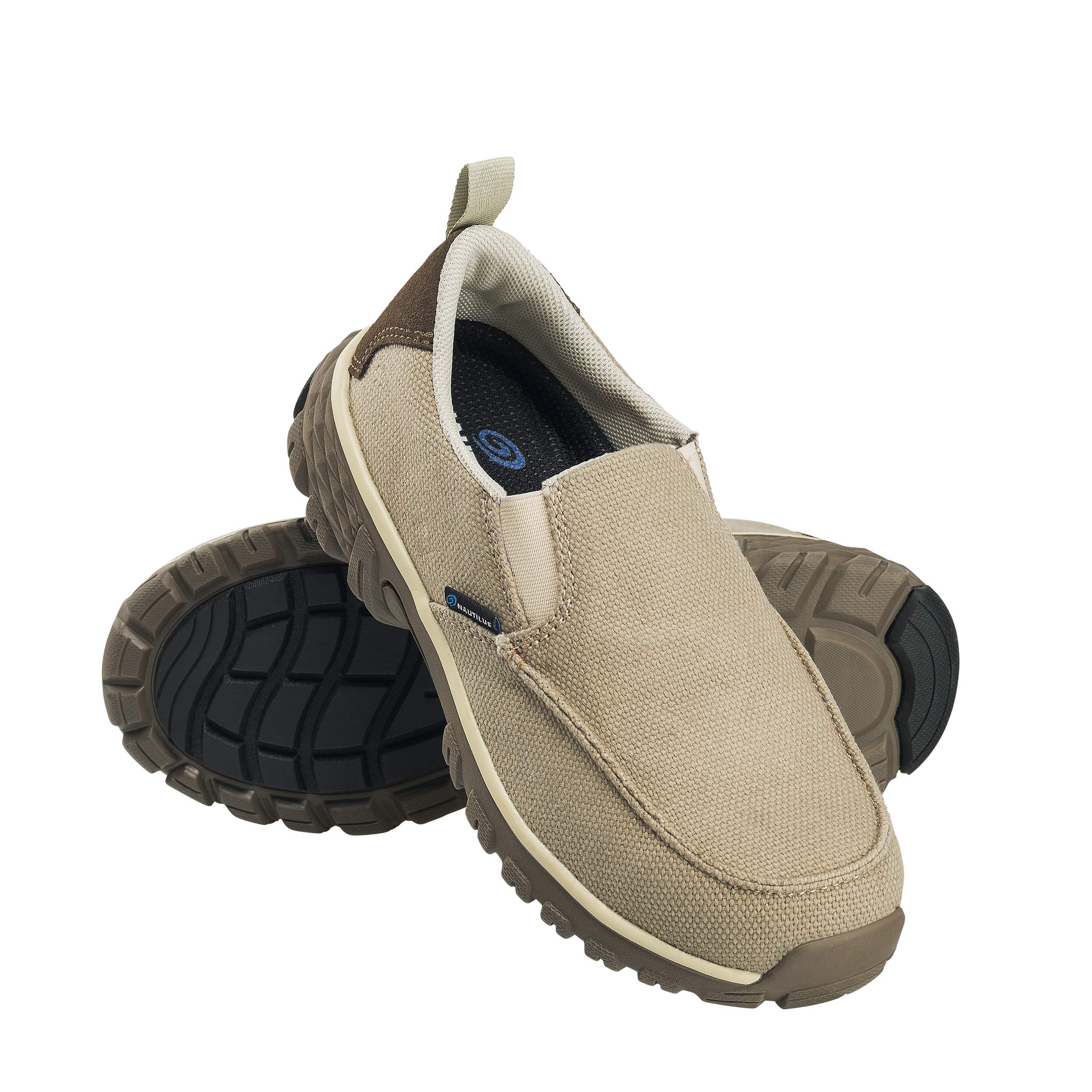 FSI Nautilus Breeze Women's Slip-On Alloy Toe EH Safety Work Shoes - Lightweight & Comfortable for Nurses, Chefs & Industrial Workers