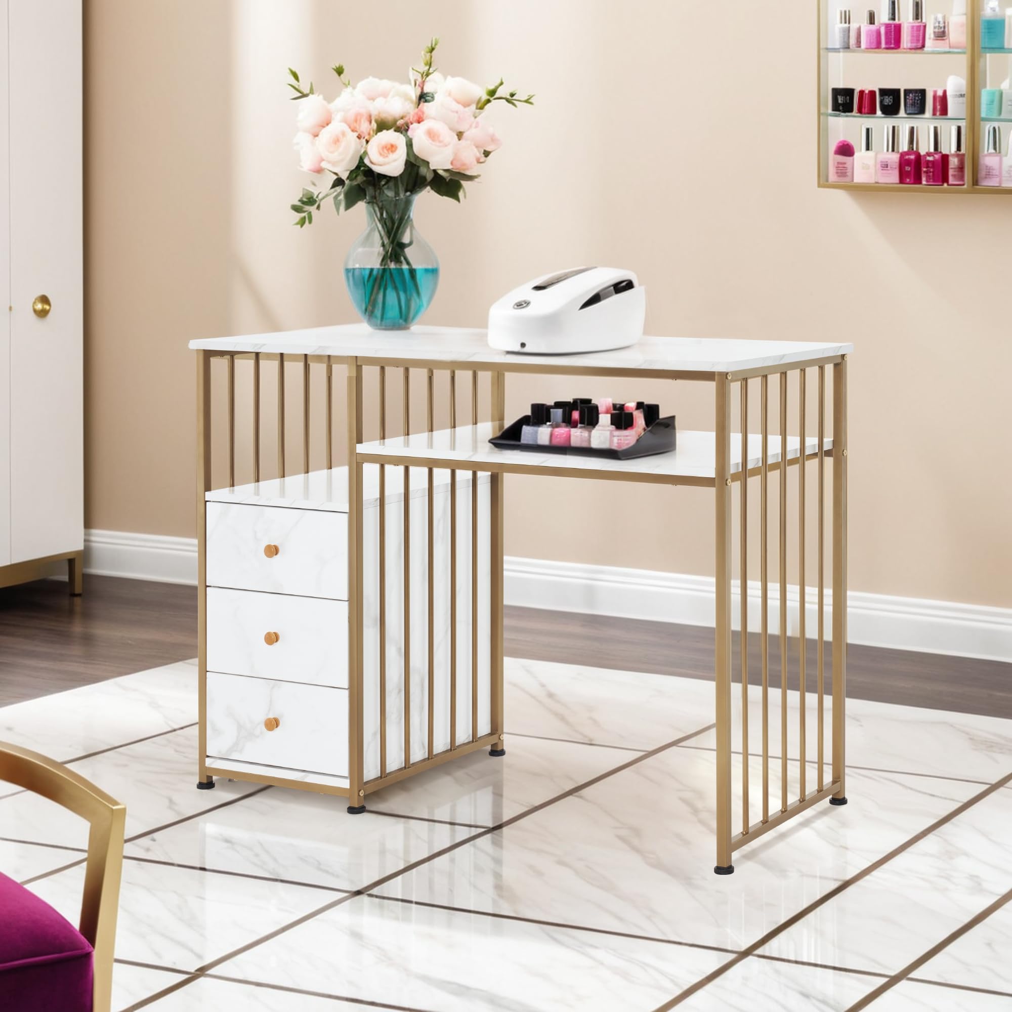 Professional Manicure Table for Nail Techs - 43