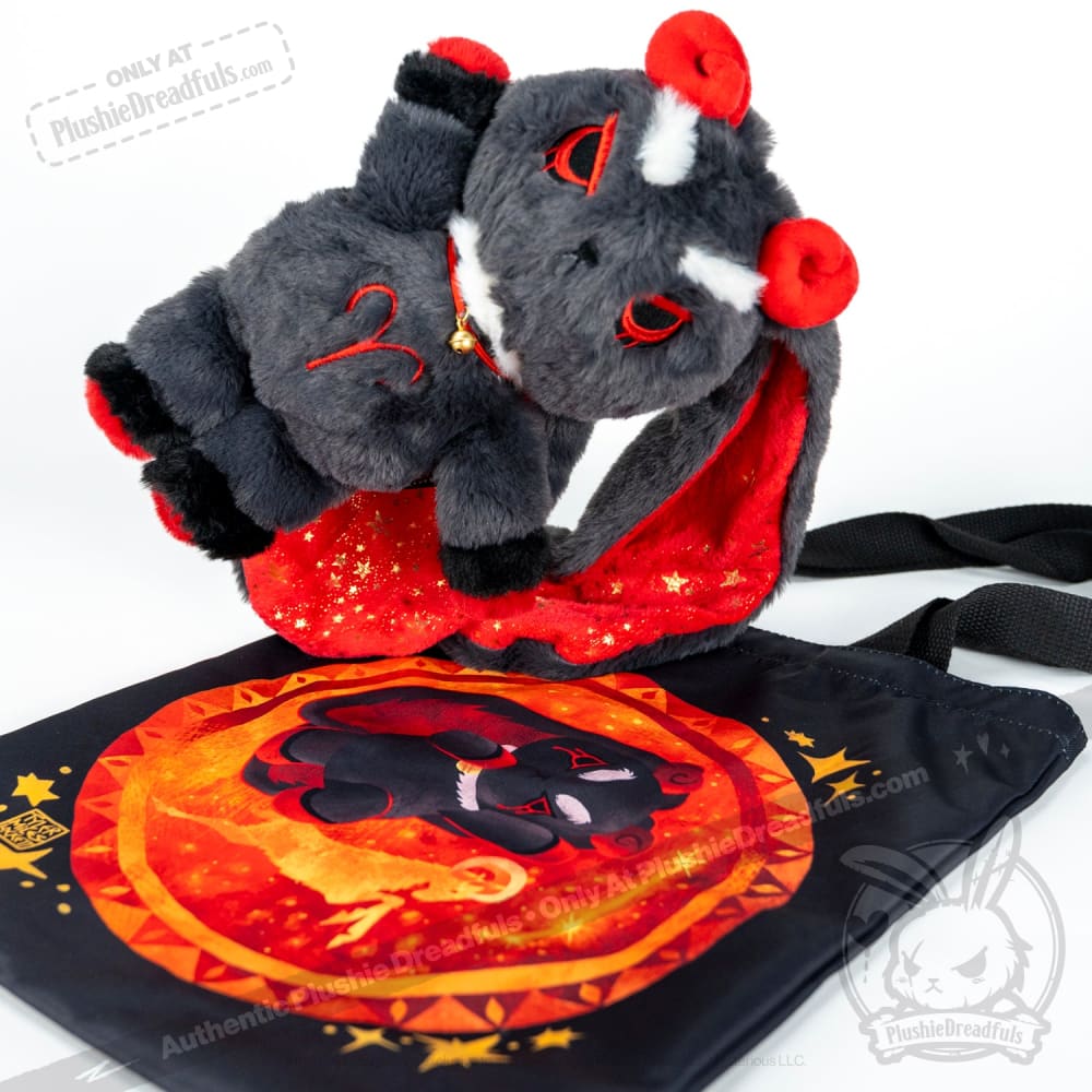 Plushie Dreadfuls Aries Rabbit Stuffed Animal - Cute Zodiac Plush Toy for Astrology Lovers, Soft Huggable Gift for Kids & Adults, Perfect for Birthday, Nursery Decor & Emotional Support