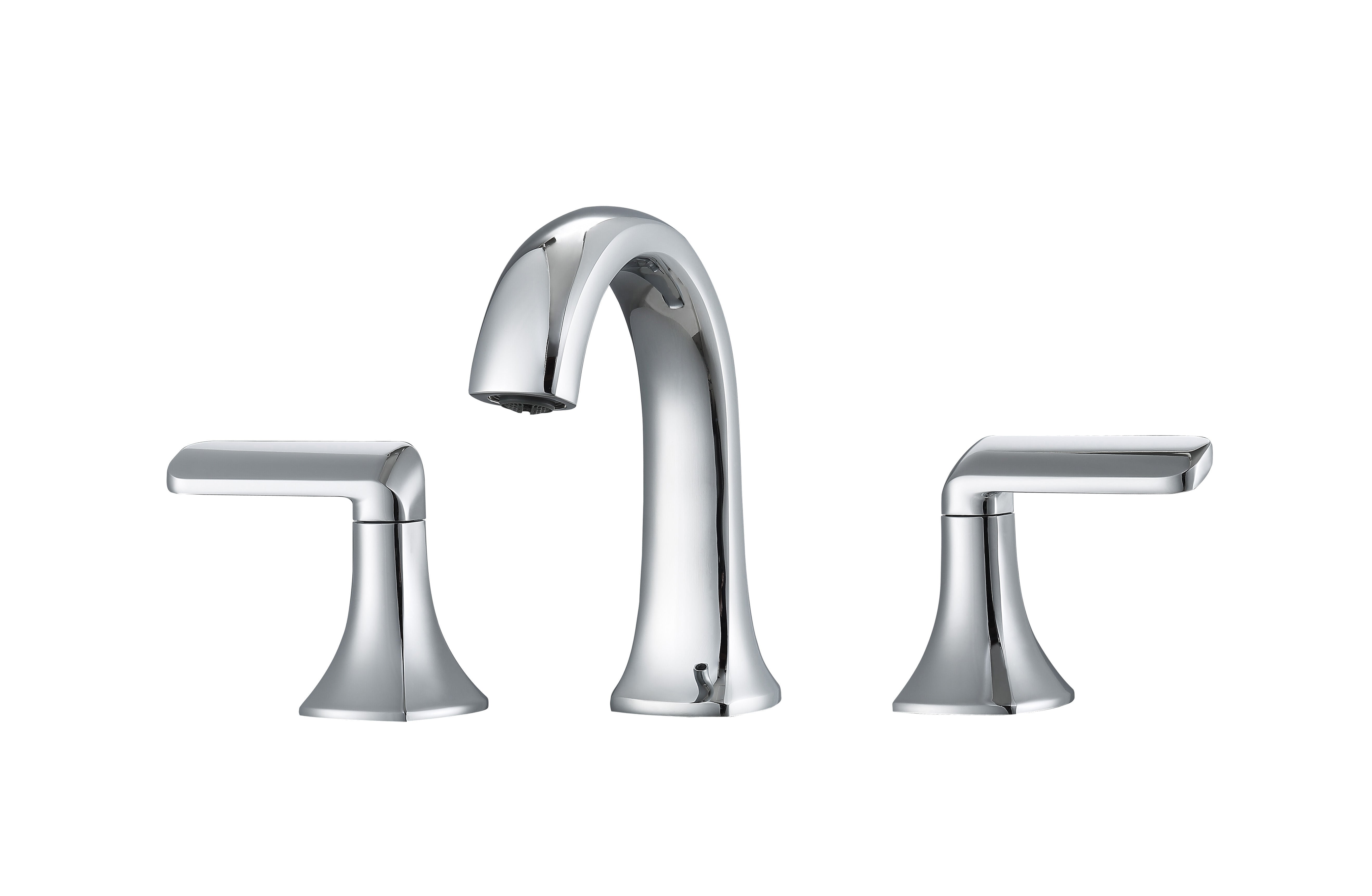 Arezzo Widespread Bathroom Faucet - Chrome Finish 8