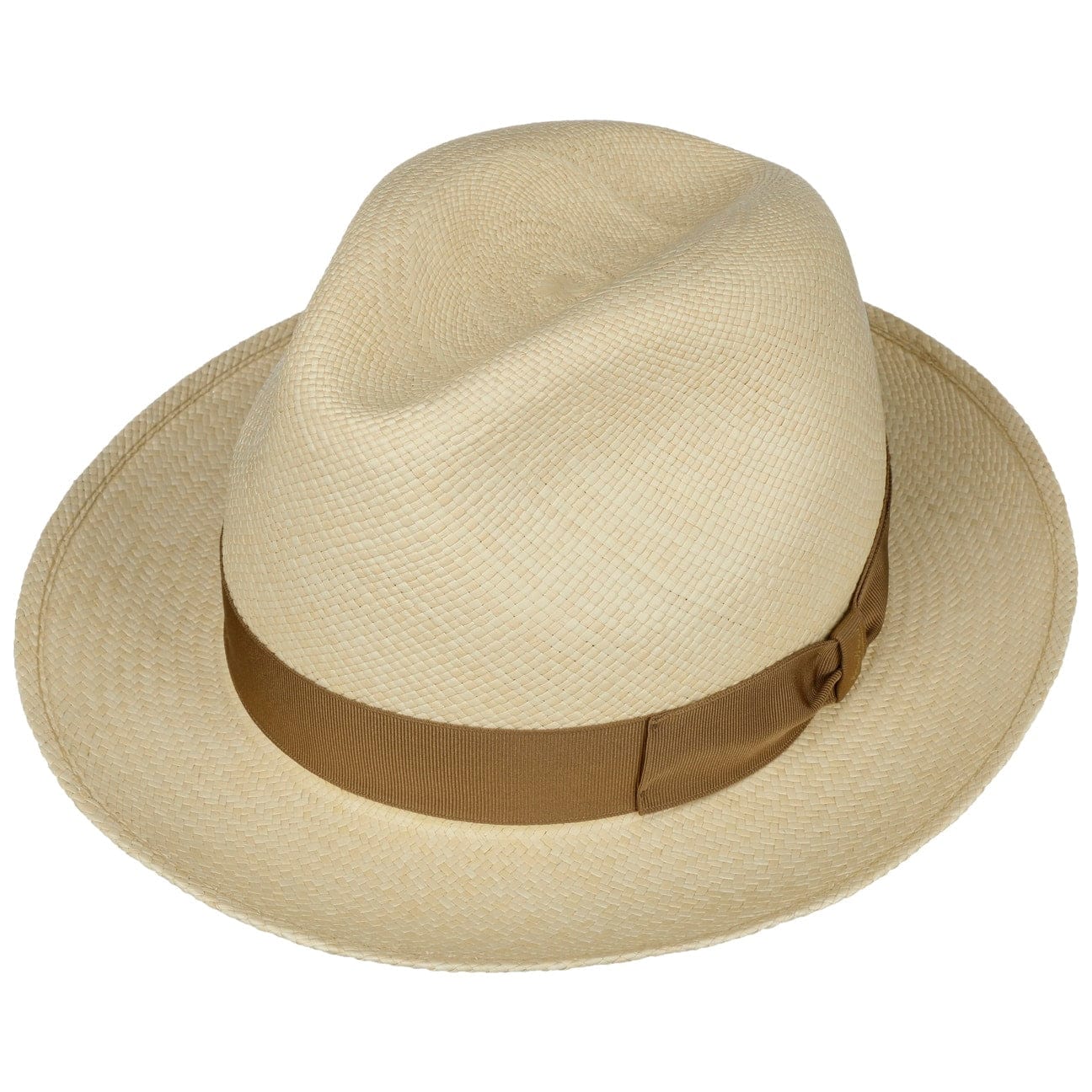 Borsalino Darolan Panama Hat - Lightweight & Breathable Straw Hat for Men & Women - Perfect for Beach, Summer, and Outdoor Activities