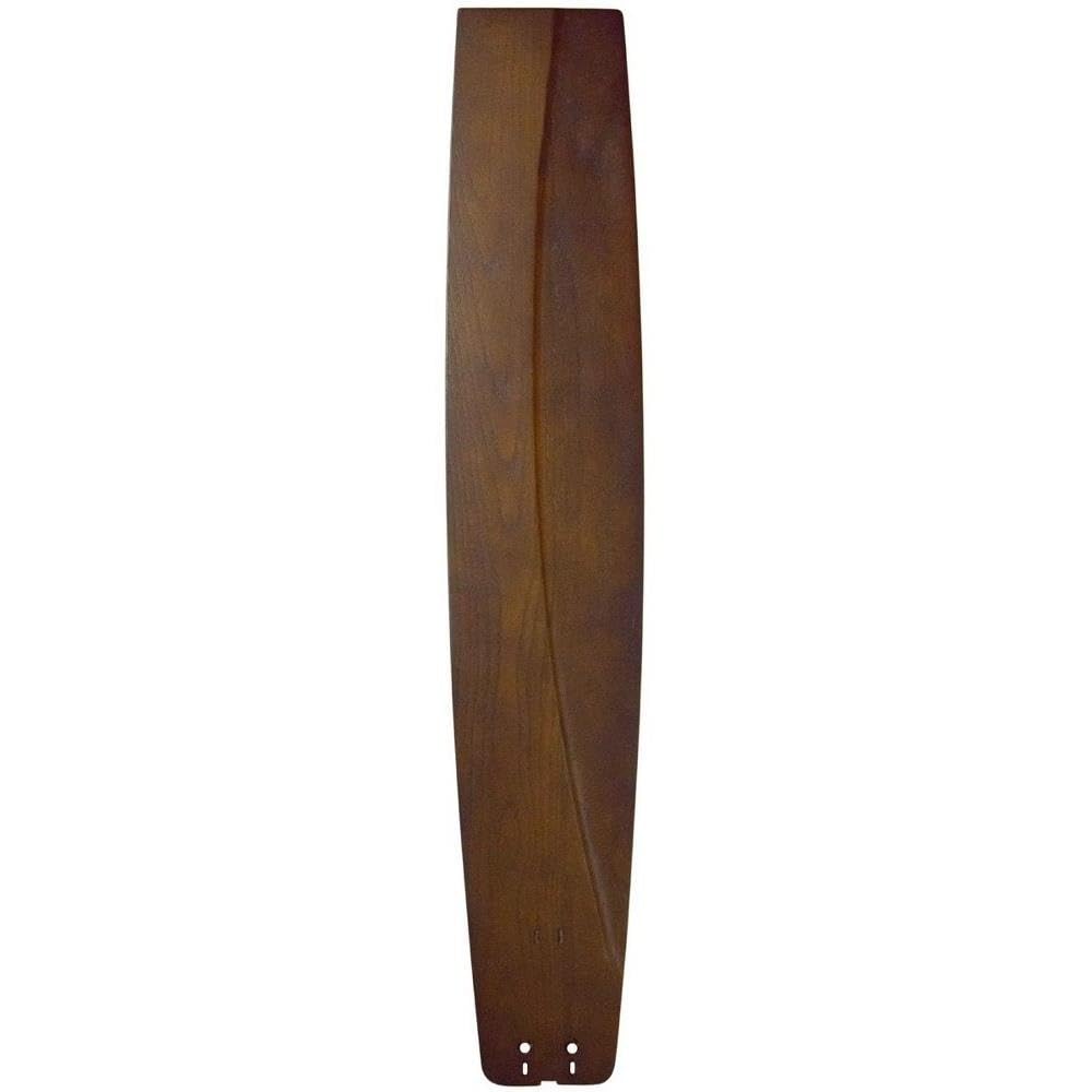 Fanimation B6830WA 36-Inch Large Walnut Carved Wood Ceiling Fan Blades – Perfect for Living Room, Bedroom, or Patio Cooling
