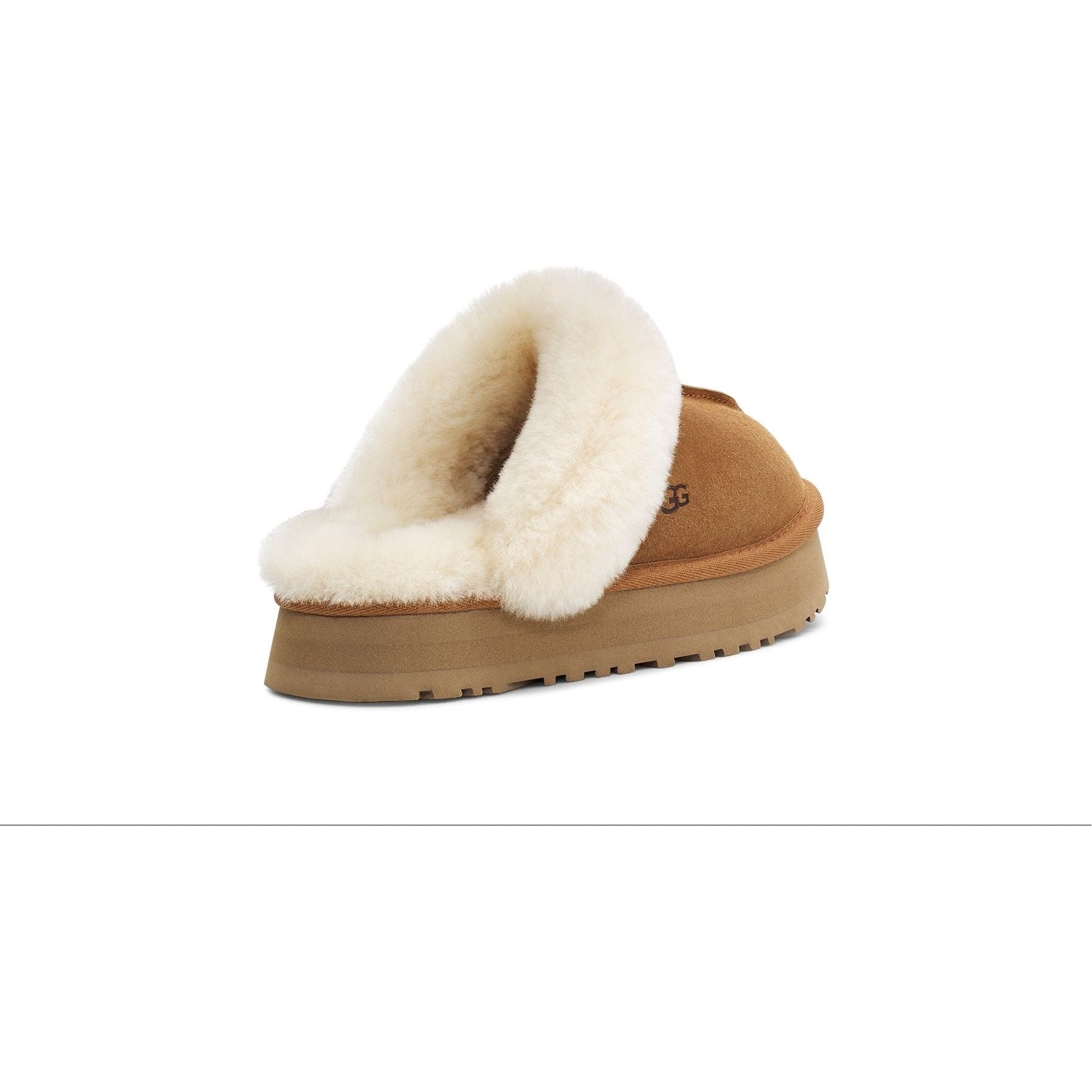 UGG Women's Disquette Platform Boots in Chestnut - Warm Winter Snow Boots for Women, Perfect for Cold Weather & Outdoor Activities