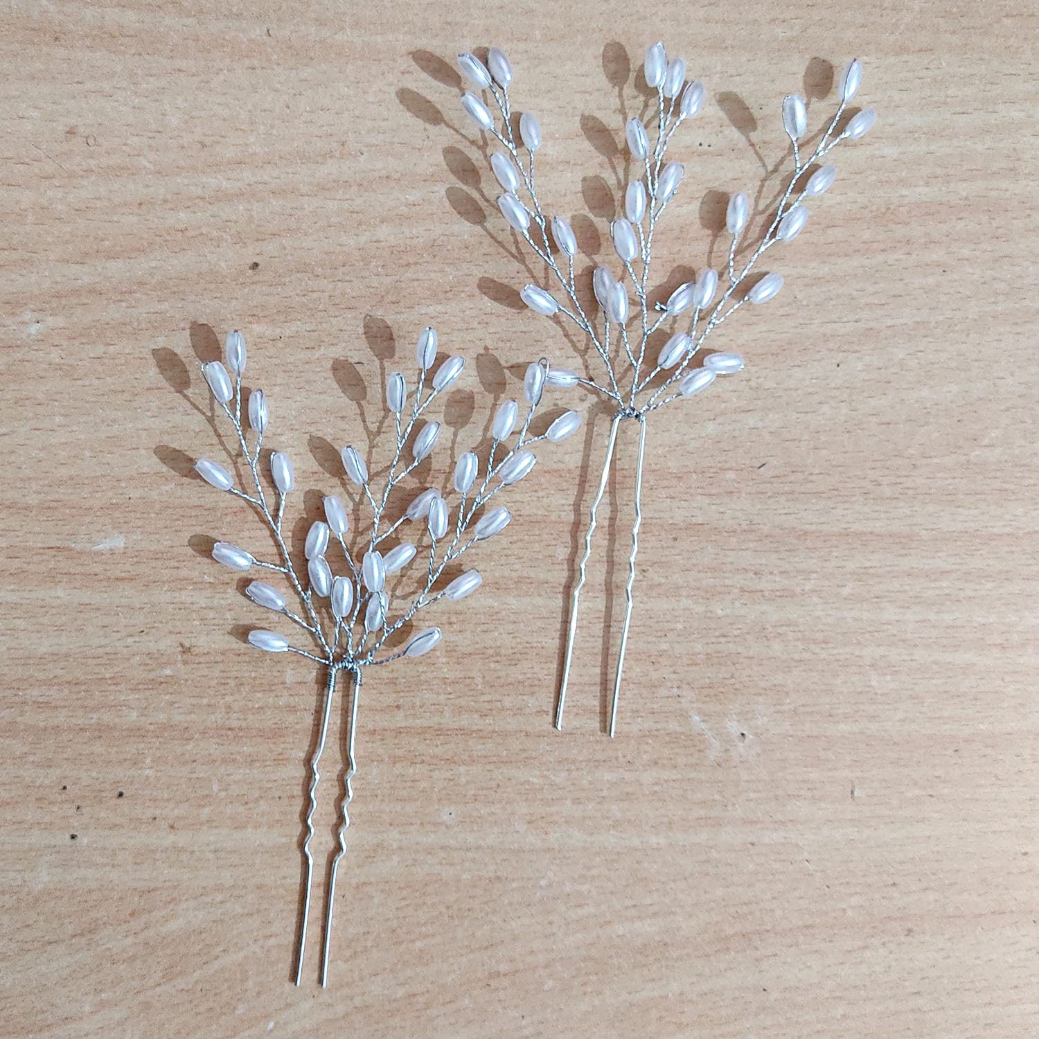 Elegant Bridal Hair Clips - GuruEmbellish Wedding Party Hair Accessories Set of 1 for Bridesmaids, Prom & Special Occasions