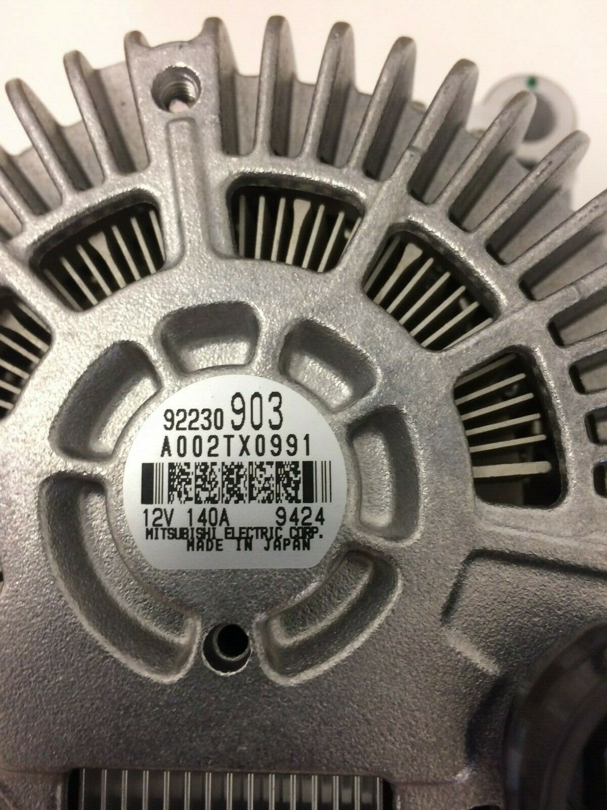 Genuine Holden VE V8 140 Amp Alternator 2009-2011 (Part# 92230903) - Replacement for Commodore, Ute & Sportwagon Models - Perfect for Engine Upgrades & Electrical System Repairs
