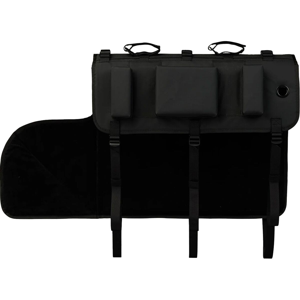Fox Mission Tailgate Pad for 2 Bikes - Black, Universal Fit for Pickup Trucks - Perfect for Mountain Biking, Road Cycling & Outdoor Adventures
