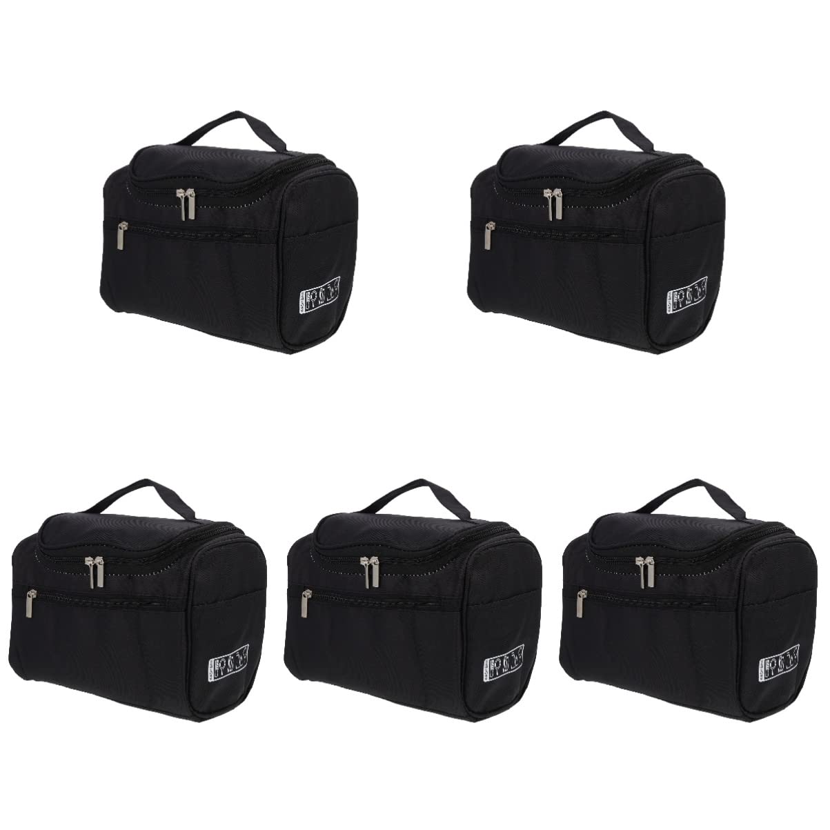 Beaupretty 5-Piece Waterproof Travel Toiletry Bag Set - Leakproof Cosmetic Organizer for Shampoo, Skincare & Makeup - Durable Portable Storage for Women (Ideal for Gym, Vacation & Business Trips)
