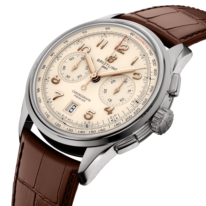 Breitling Premier B01 Chronograph 42mm Stainless Steel Men's Watch - Luxury Automatic Chronograph for Business, Formal & Special Occasions