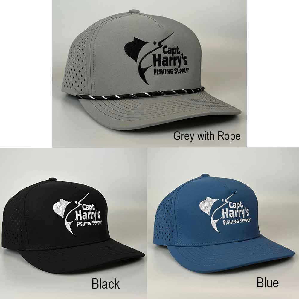 Captain Harry's OG Dry Fit Performance Hat - Moisture Wicking, Breathable & Lightweight for Running, Golf & Outdoor Activities