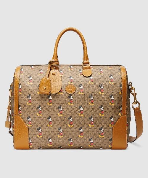Gucci Disney x Gucci Medium Travel Duffle Bag for Women & Men - Perfect for Weekend Getaways, Gym & Airplane Carry-On Luggage