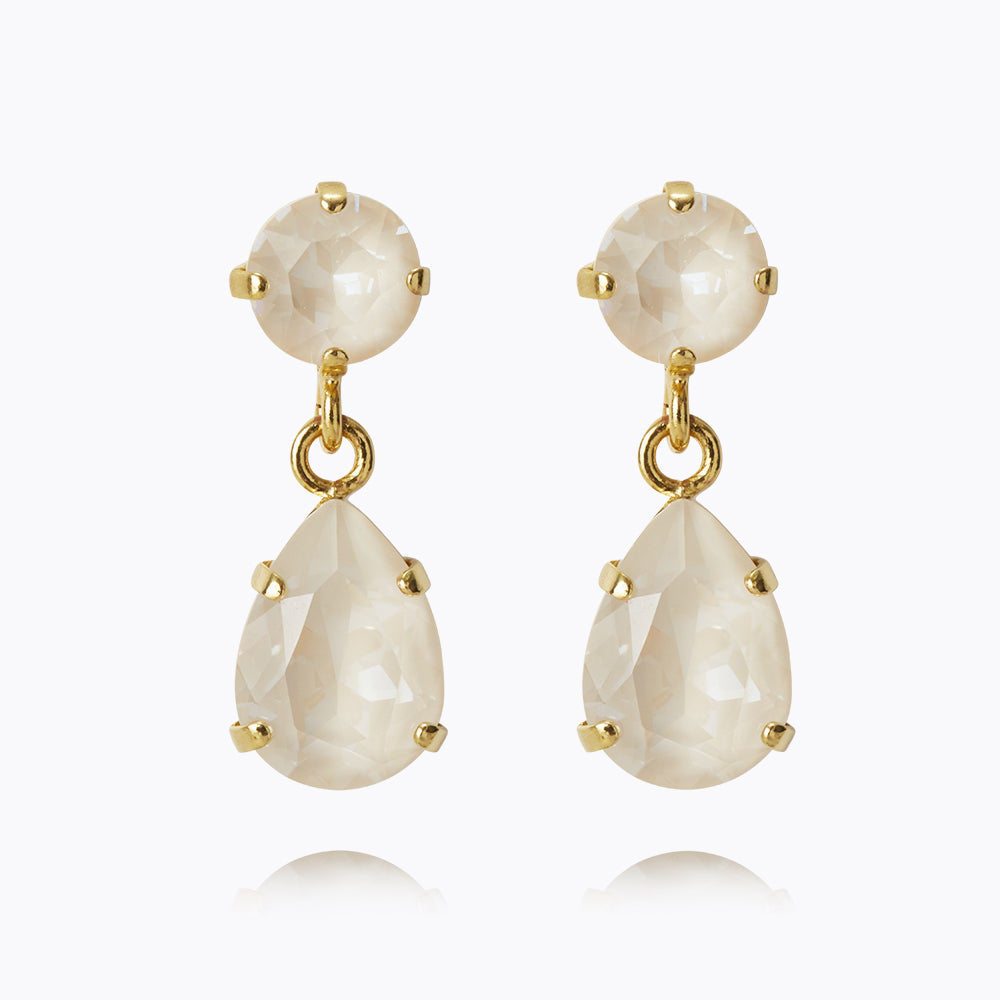 Mini Drop Earrings for Women - Elegant Linen Ignite Dangle Earrings | Perfect for Casual Wear, Date Nights & Special Occasions