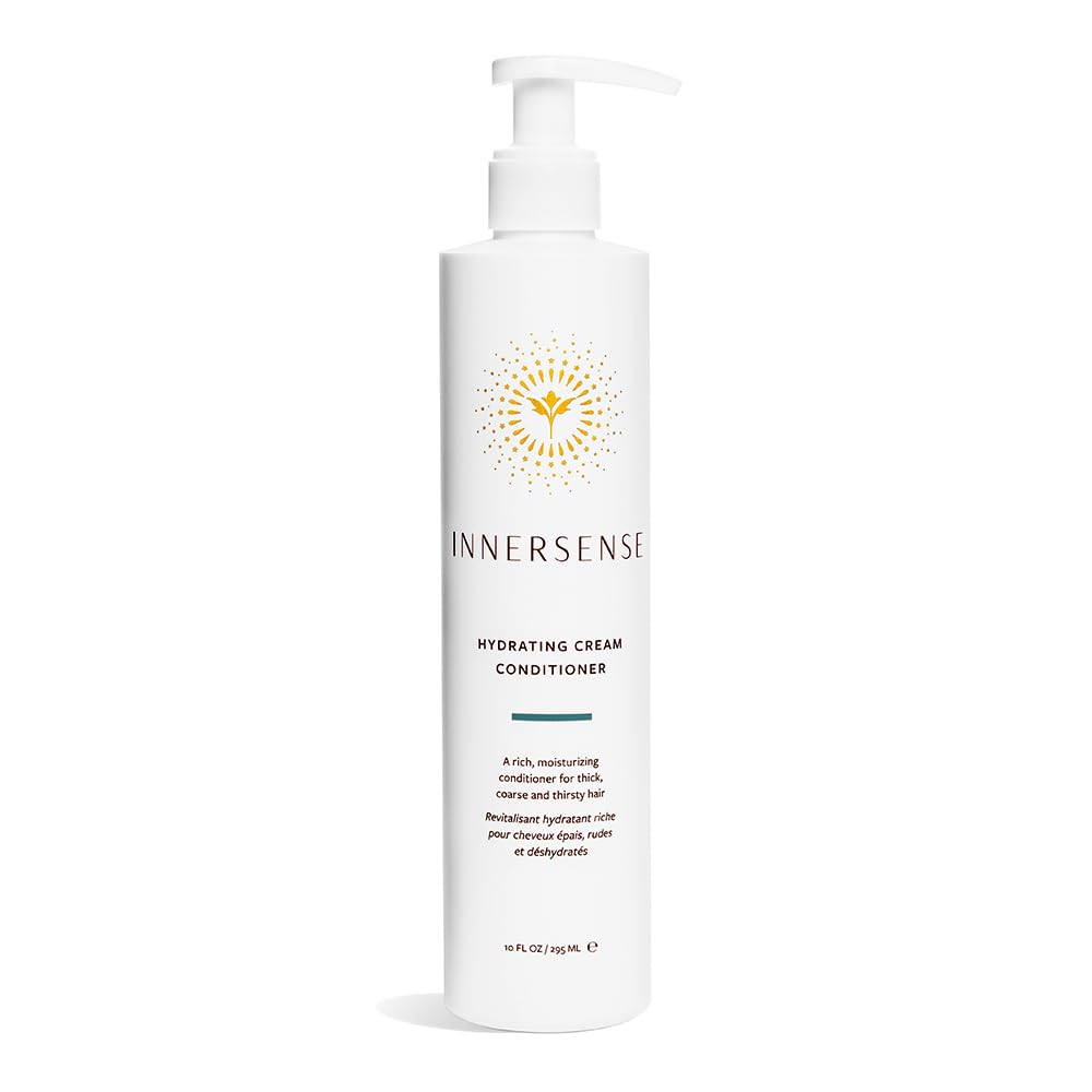 INNERSENSE Organic Hydrating Cream Conditioner for Dry & Damaged Hair - Deep Moisture & Repair Treatment for Salon-Quality Results at Home