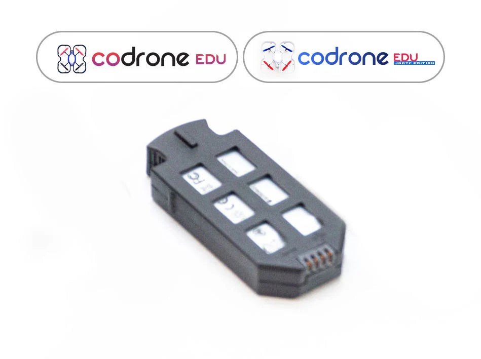 CoDrone EDU Extra Battery Pack - Long-Lasting Replacement Battery for CoDrone EDU Drone - Perfect for STEM Education, Coding Classes & Extended Flight Time