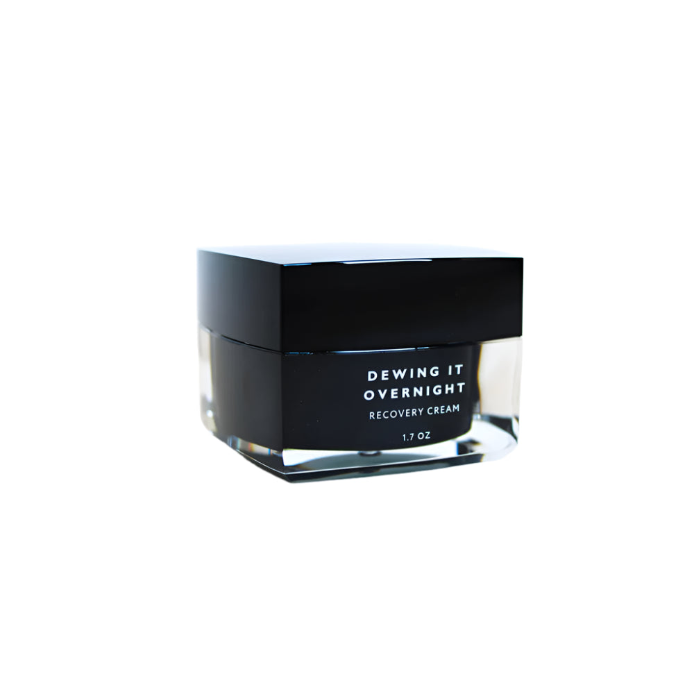 Fitish Beauty Dewing It Overnight Hydrating Sleeping Mask - Deep Moisturizing Night Cream for Dry Skin - Perfect for Nighttime Skincare Routine & Glowing Morning Skin