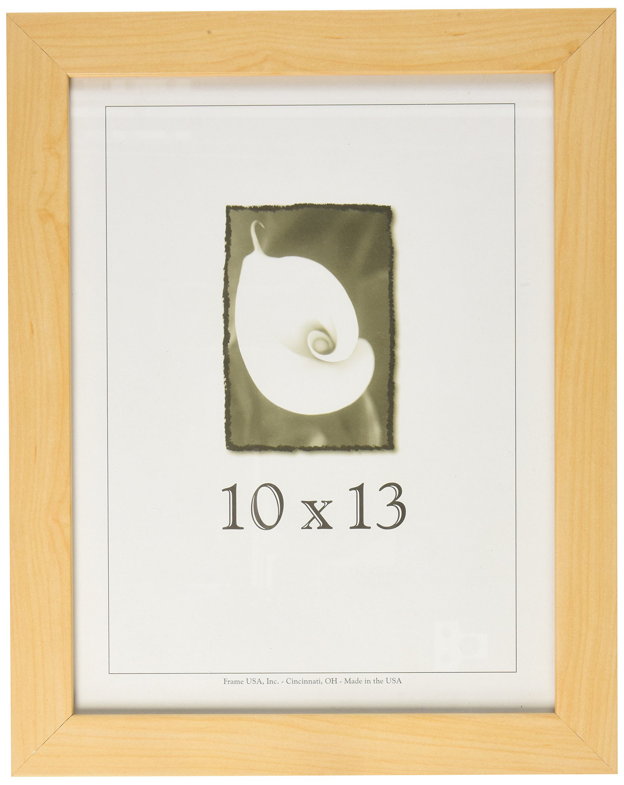 Frame USA Corporate Series 10x13 Wood Picture Frames for Art & Photos - Premium American Maple - Handcrafted in USA - Perfect for Office Decor, Home Gallery & Gift Giving