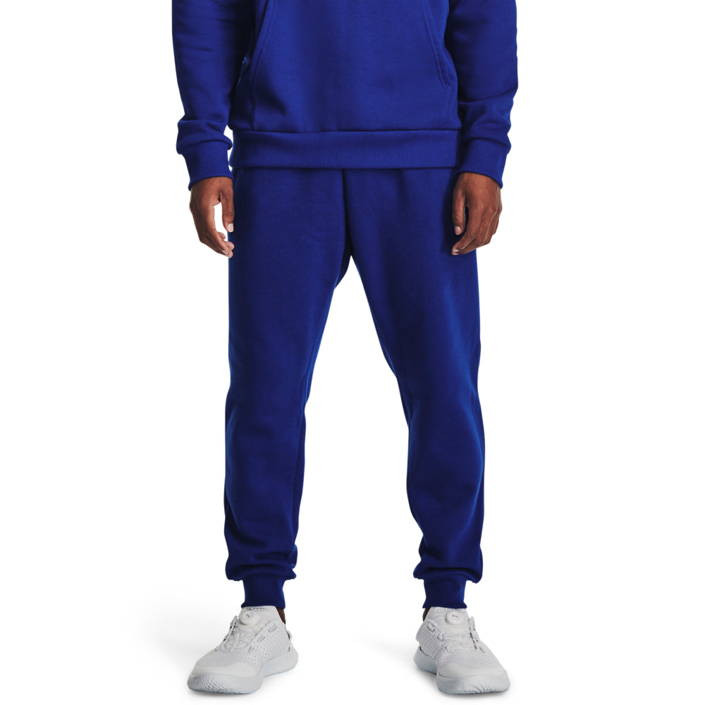Men's Under Armour Rival Fleece Jogger Pants - Comfortable Athletic Sweatpants for Running, Gym & Lounge Wear - UA Performance Fleece Joggers for Men's Workout & Casual Style