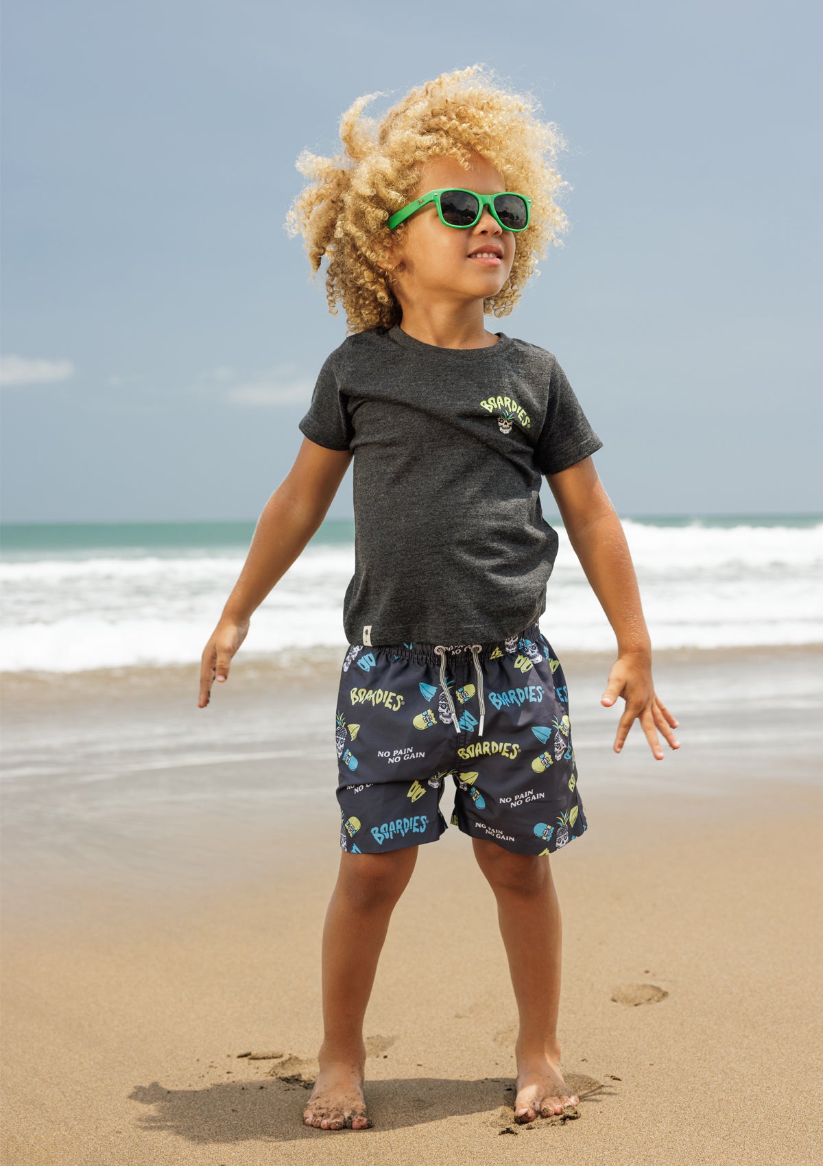 No Pain No Gain II Kids T-Shirt - Motivational Workout Shirt for Boys & Girls - Perfect for Gym, Sports & School Activities