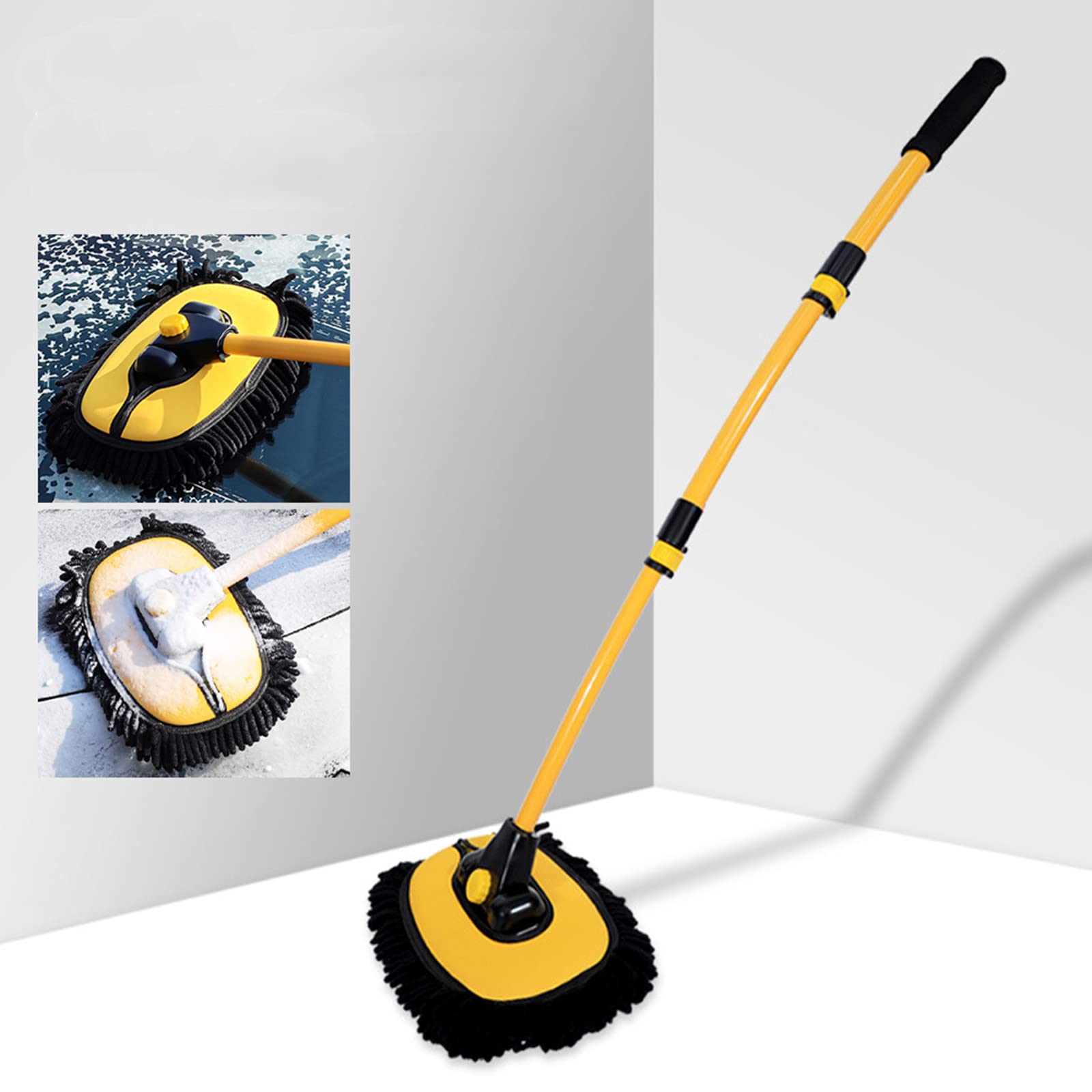 Premium Microfiber Car Wash Brush with 40