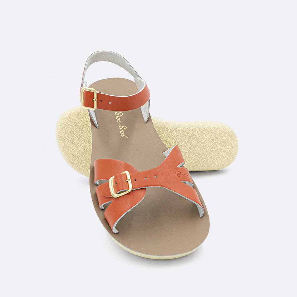 Sun San Boardwalk - Premium Wooden Sandals for Women & Men | Comfortable Beach & Pool Slides | Perfect for Summer, Vacation, and Casual Wear