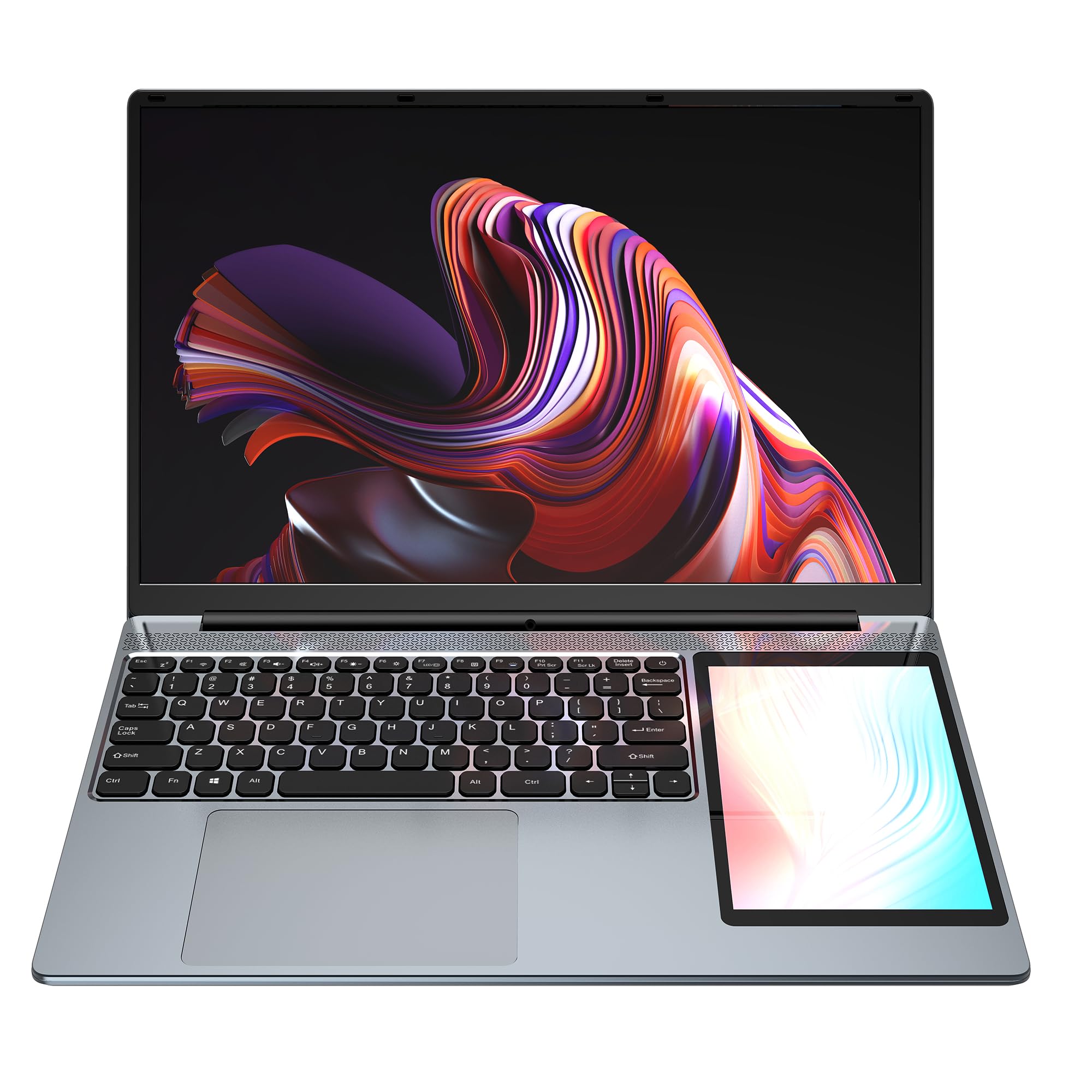 15.6 Inch 2-in-1 Touchscreen Laptop with Windows 11 | Intel Celeron N5095 Quad-Core Processor (Up to 2.9GHz) | 16GB RAM 128GB SSD | USB 3.0, Type-C & Mini HDMI Ports | Convertible Notebook for Work, Study & Entertainment