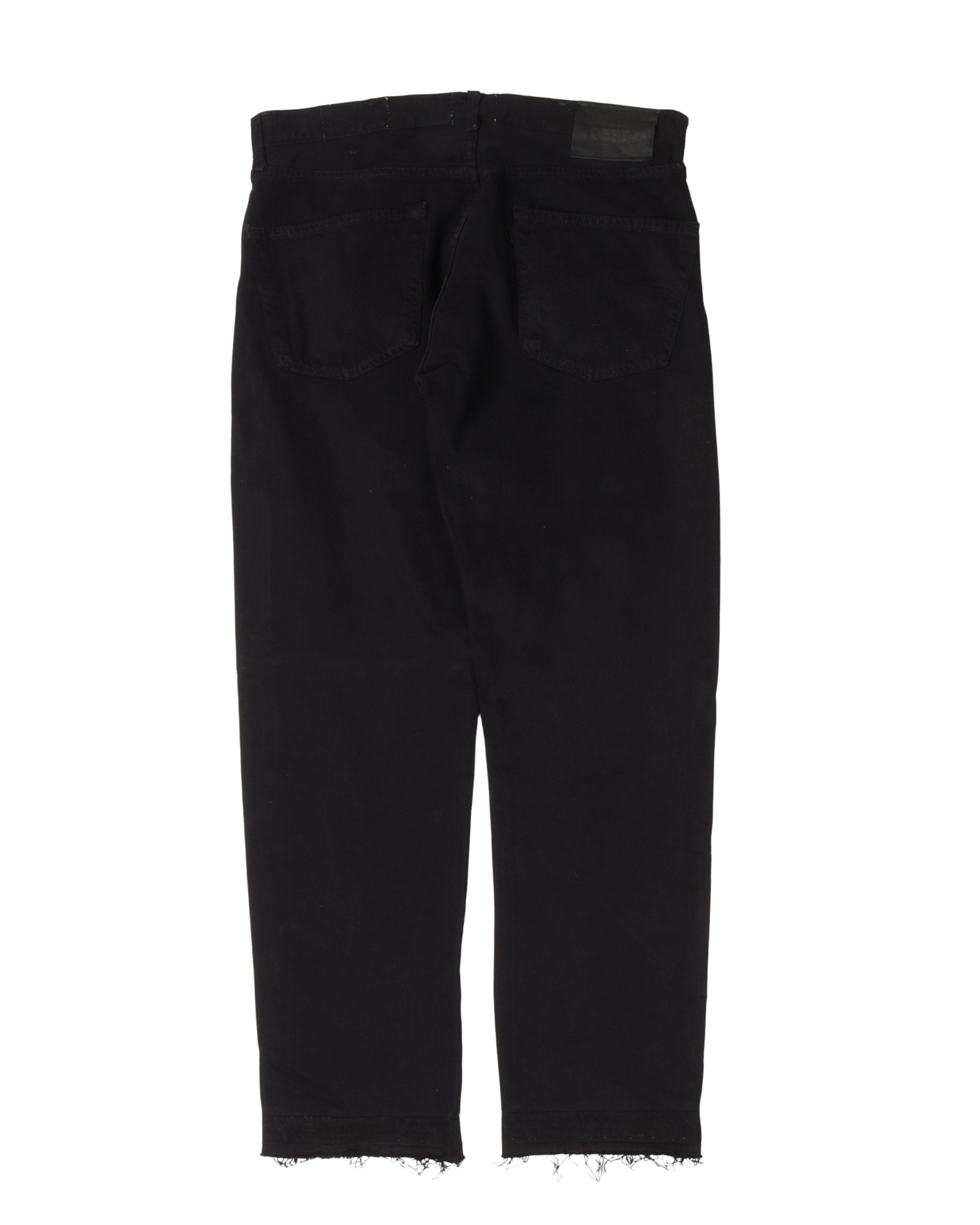 Gallery Dept 5001 High-Rise Distressed Jeans for Women - Vintage Washed Denim Pants with Raw Hem | Perfect for Streetwear, Casual Outfits & Night Out Looks