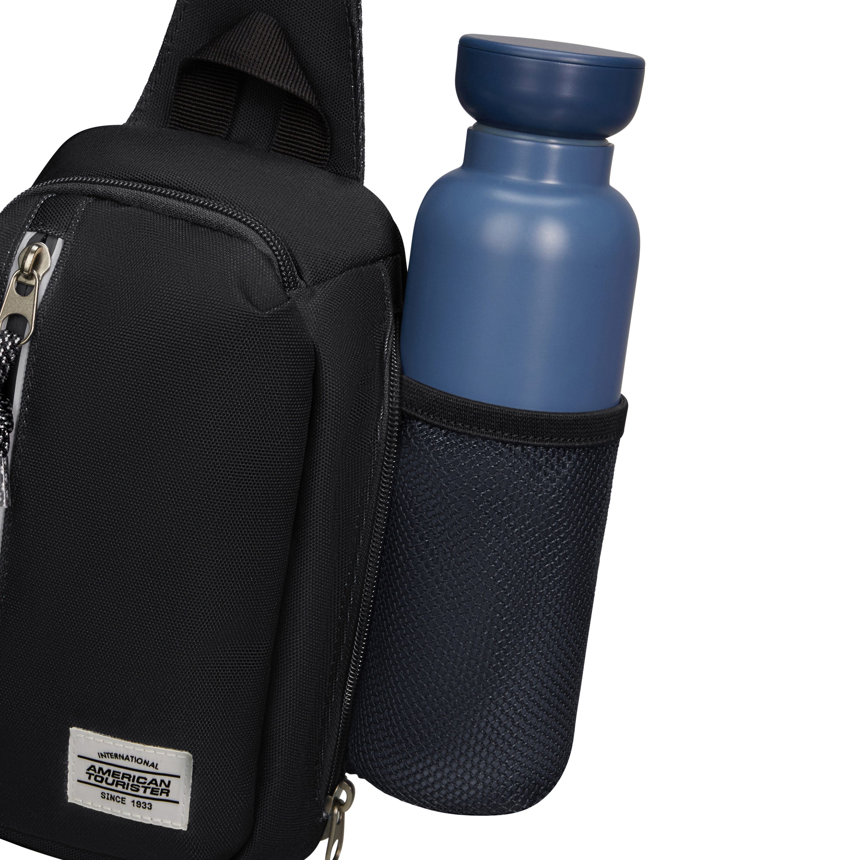 American Tourister BrightUp Sling Bag - Lightweight Crossbody Travel Bag for Men & Women, Perfect for Commuting, Shopping & Outdoor Adventures