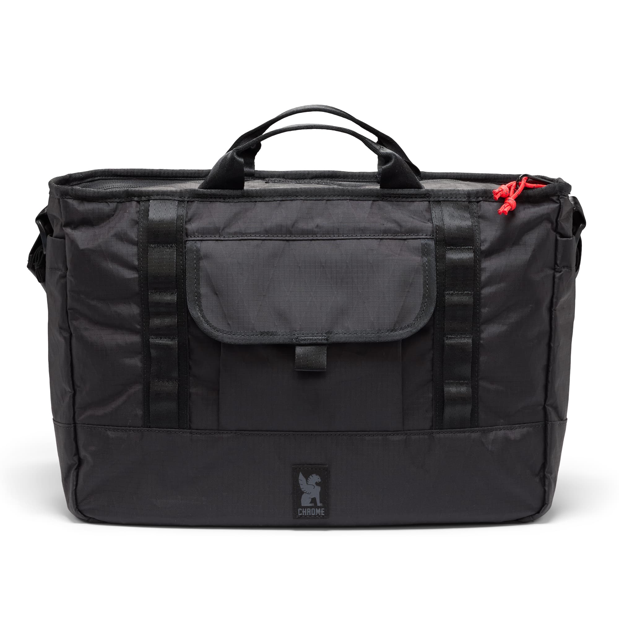 Midtown 20L Waterproof Messenger Bag for Men - Durable Laptop Shoulder Bag with USB Charging Port - Perfect for Commuting, Travel & Business (Black)