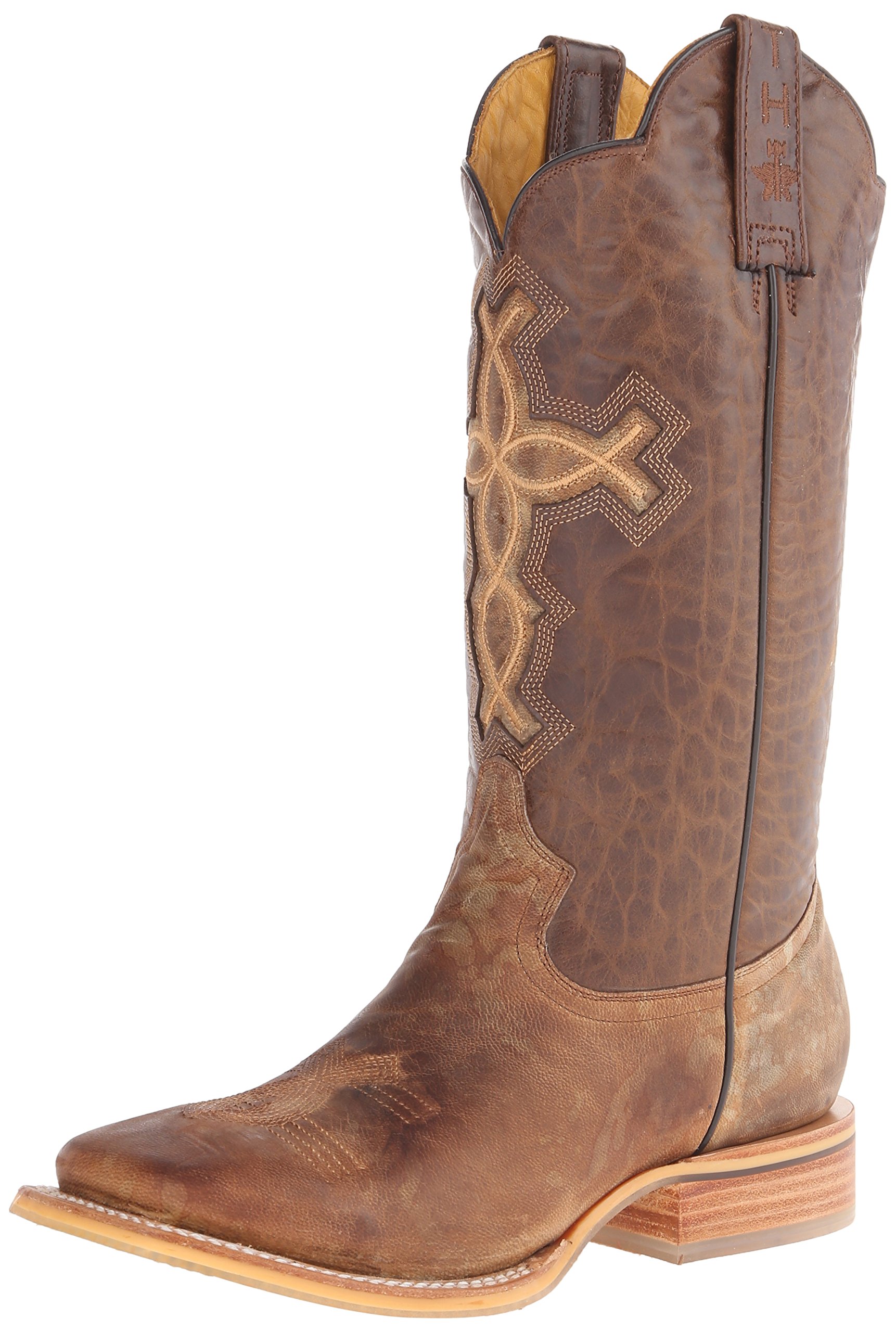 Tin Haul Men's Cowboy Boots - Western Style Leather Boots for Men | Durable & Comfortable Riding Boots for Country, Rodeo & Outdoor Activities