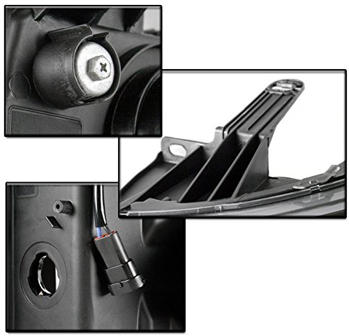 2007-2013 Chevy Silverado 1500 & 2007-2014 2500HD/3500HD LED Projector Headlights - Black Housing - High Performance Lighting for Night Driving & Off-Road Adventures