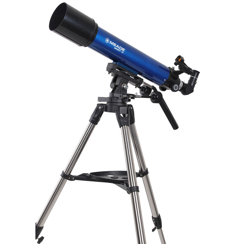 Meade Infinity 90mm Altazimuth Refractor Telescope - Professional Astronomy Equipment for Stargazing, Bird Watching & Outdoor Exploration (Model 209005) | Perfect for Beginners, Camping & Backyard Observation